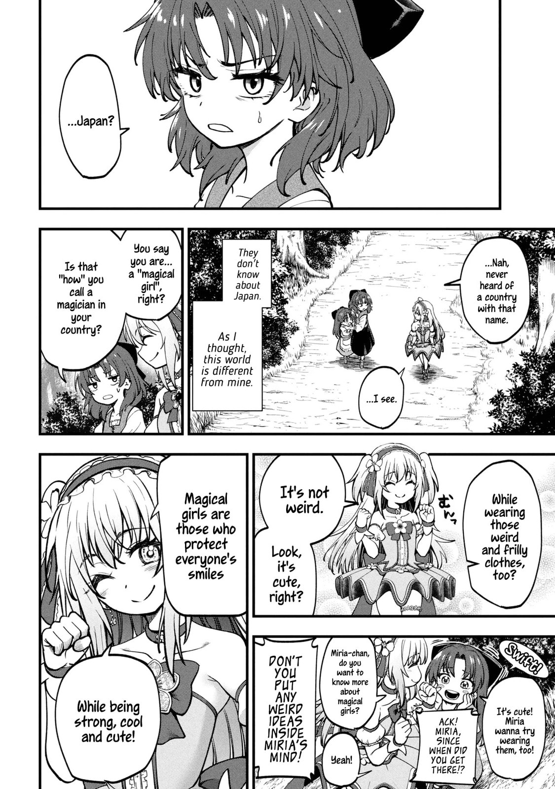 Read Isekai Mahou Shoujo Radical Haruna Manga Online