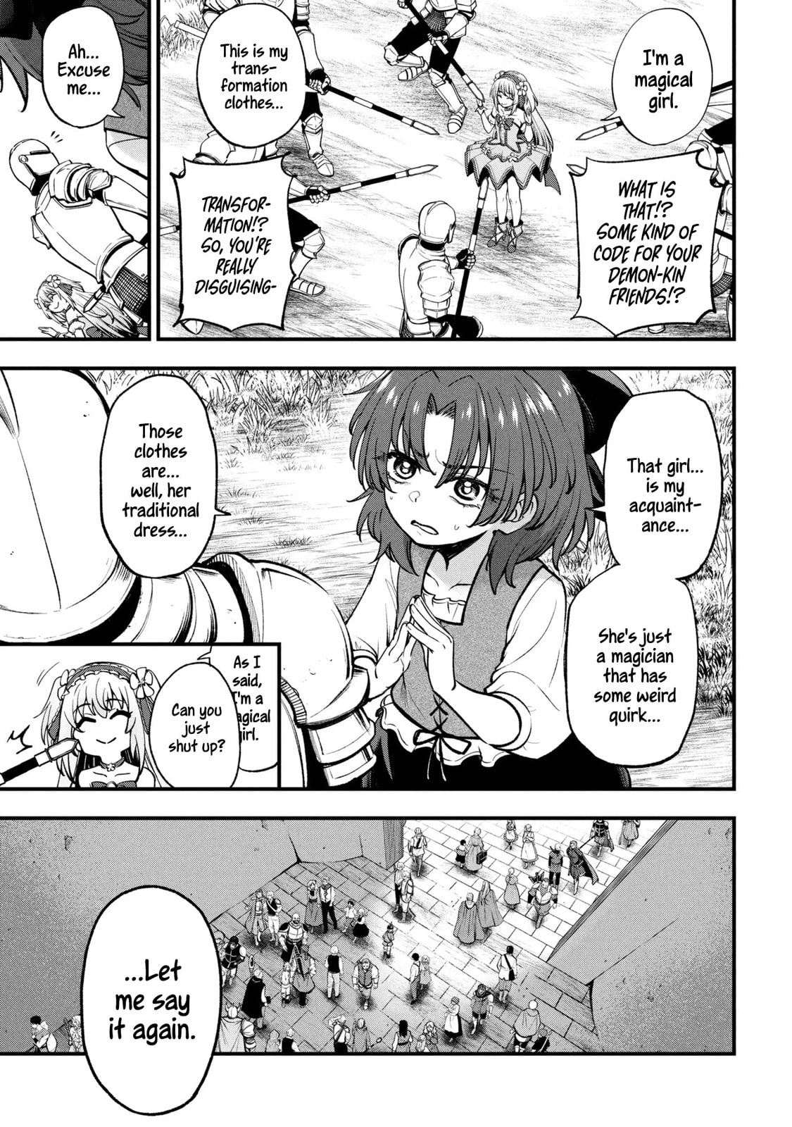 Read Isekai Mahou Shoujo Radical Haruna Manga Online