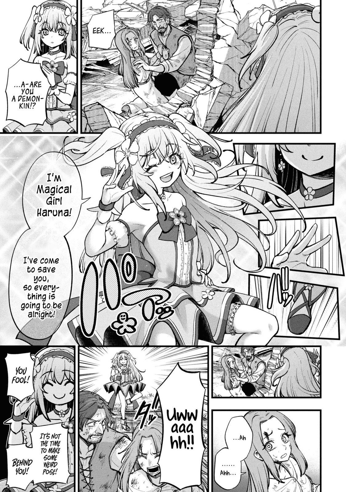 Read Isekai Mahou Shoujo Radical Haruna Manga Online