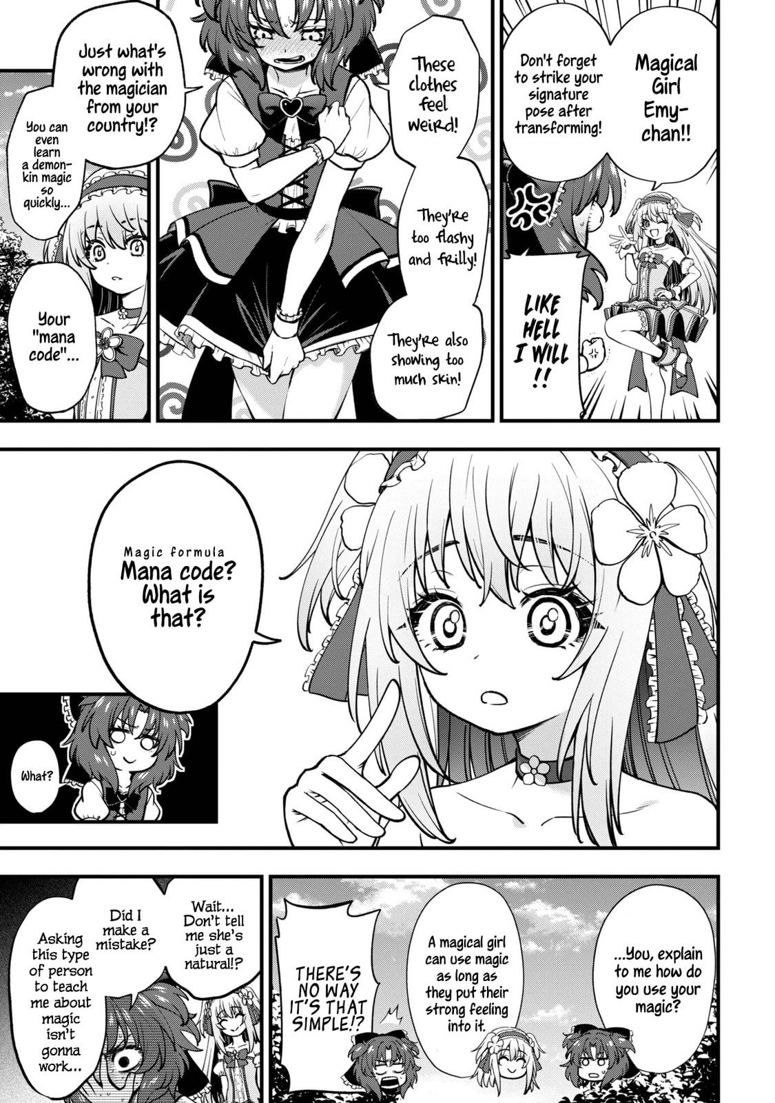 Read Isekai Mahou Shoujo Radical Haruna Manga Online