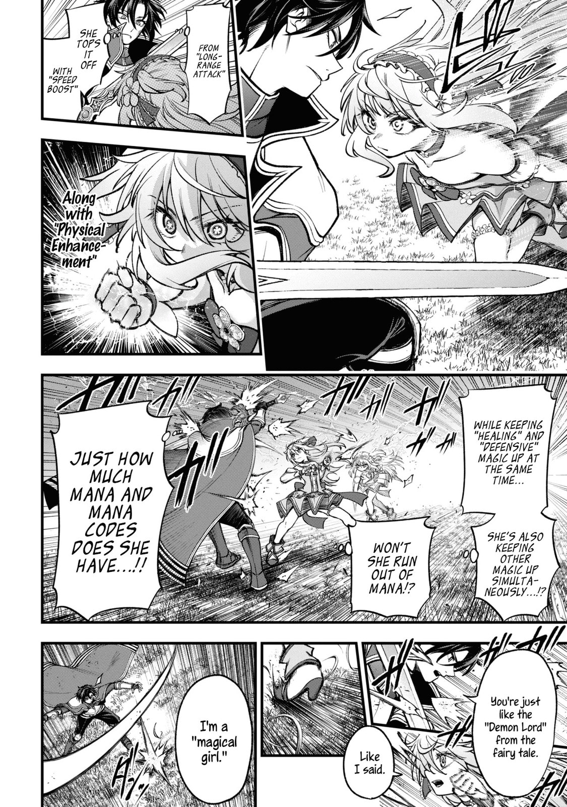 Read Isekai Mahou Shoujo Radical Haruna Manga Online