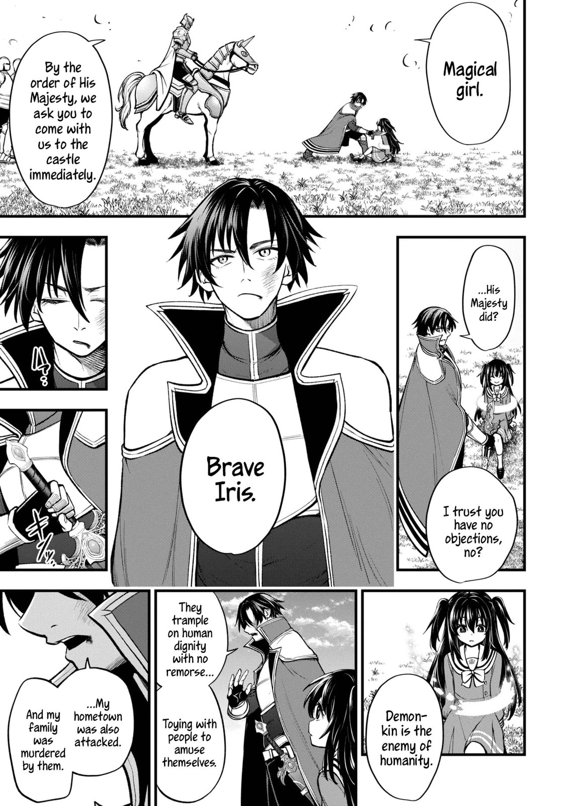 Read Isekai Mahou Shoujo Radical Haruna Manga Online