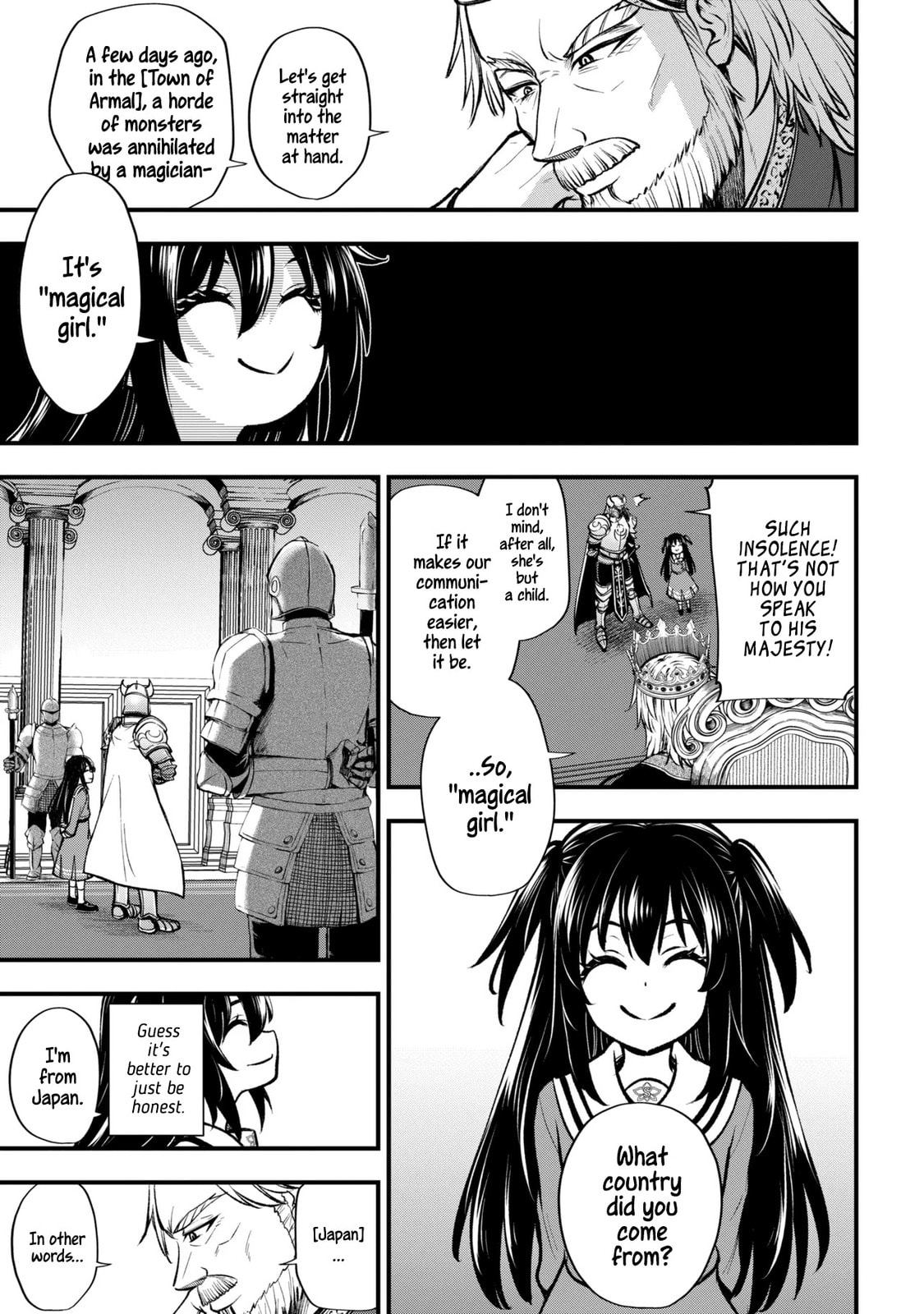 Read Isekai Mahou Shoujo Radical Haruna Manga Online