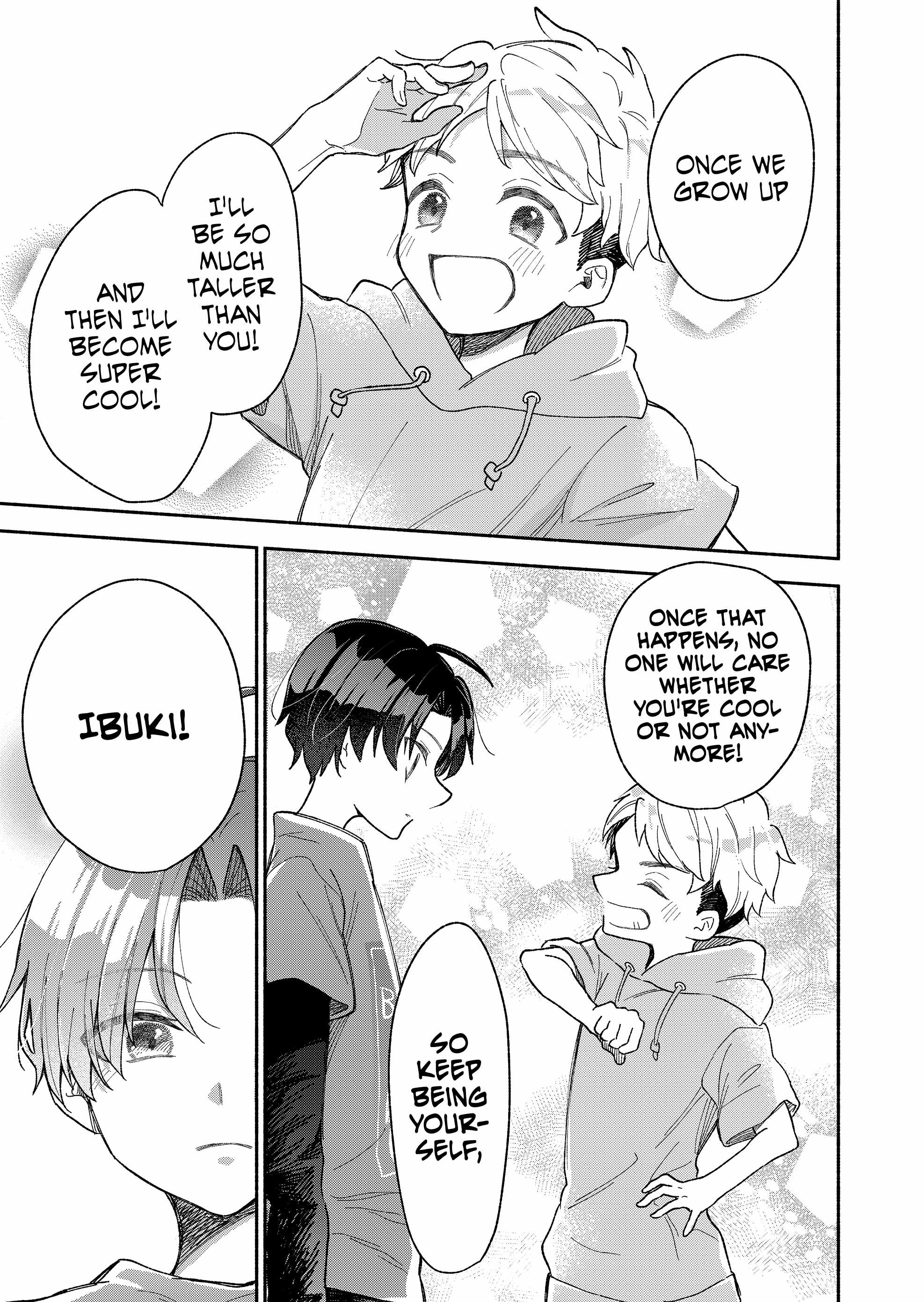 Read Kakkoii Onnanoko to 12-centi no Yakusoku EN Manga Online