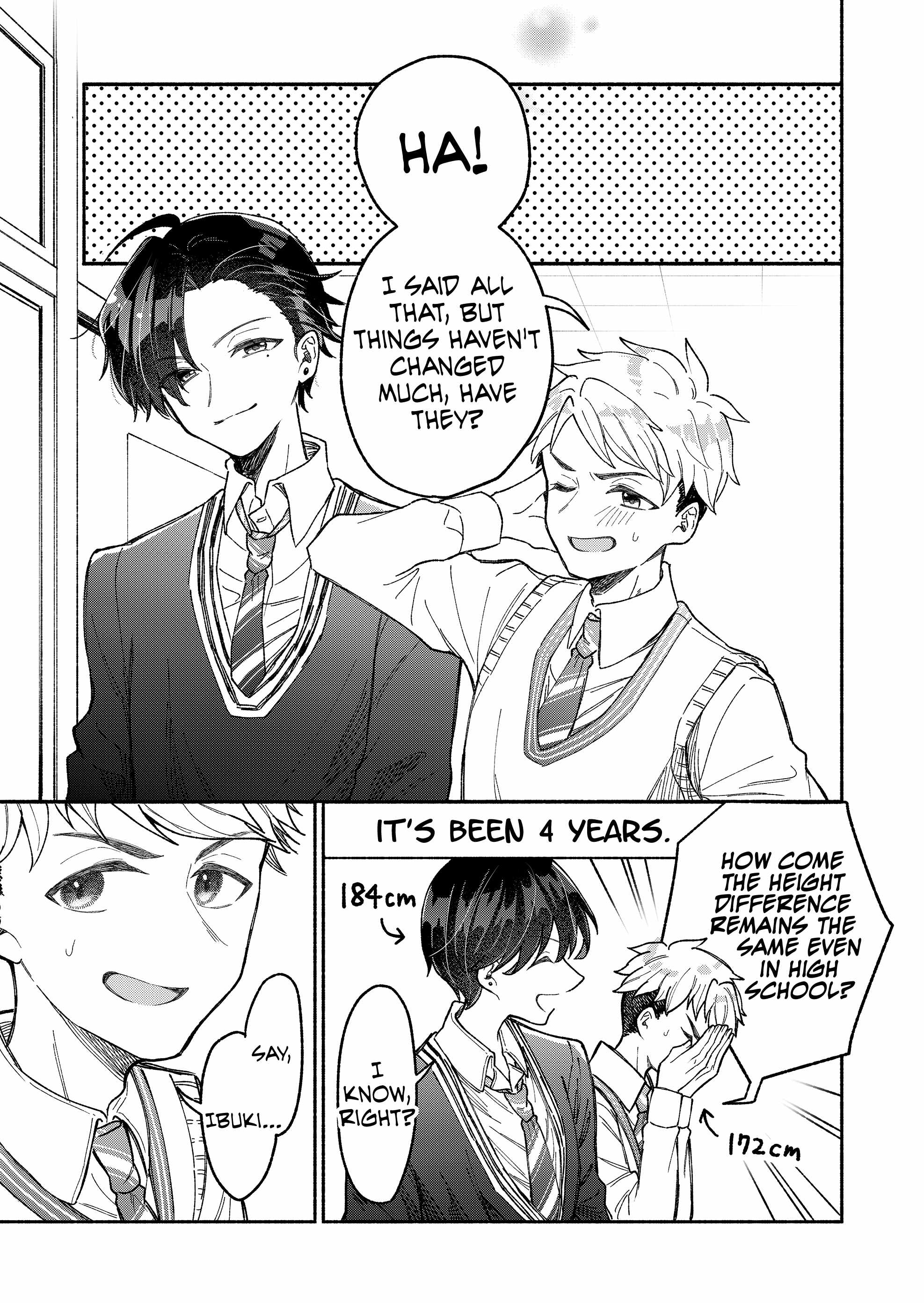 Read Kakkoii Onnanoko to 12-centi no Yakusoku EN Manga Online