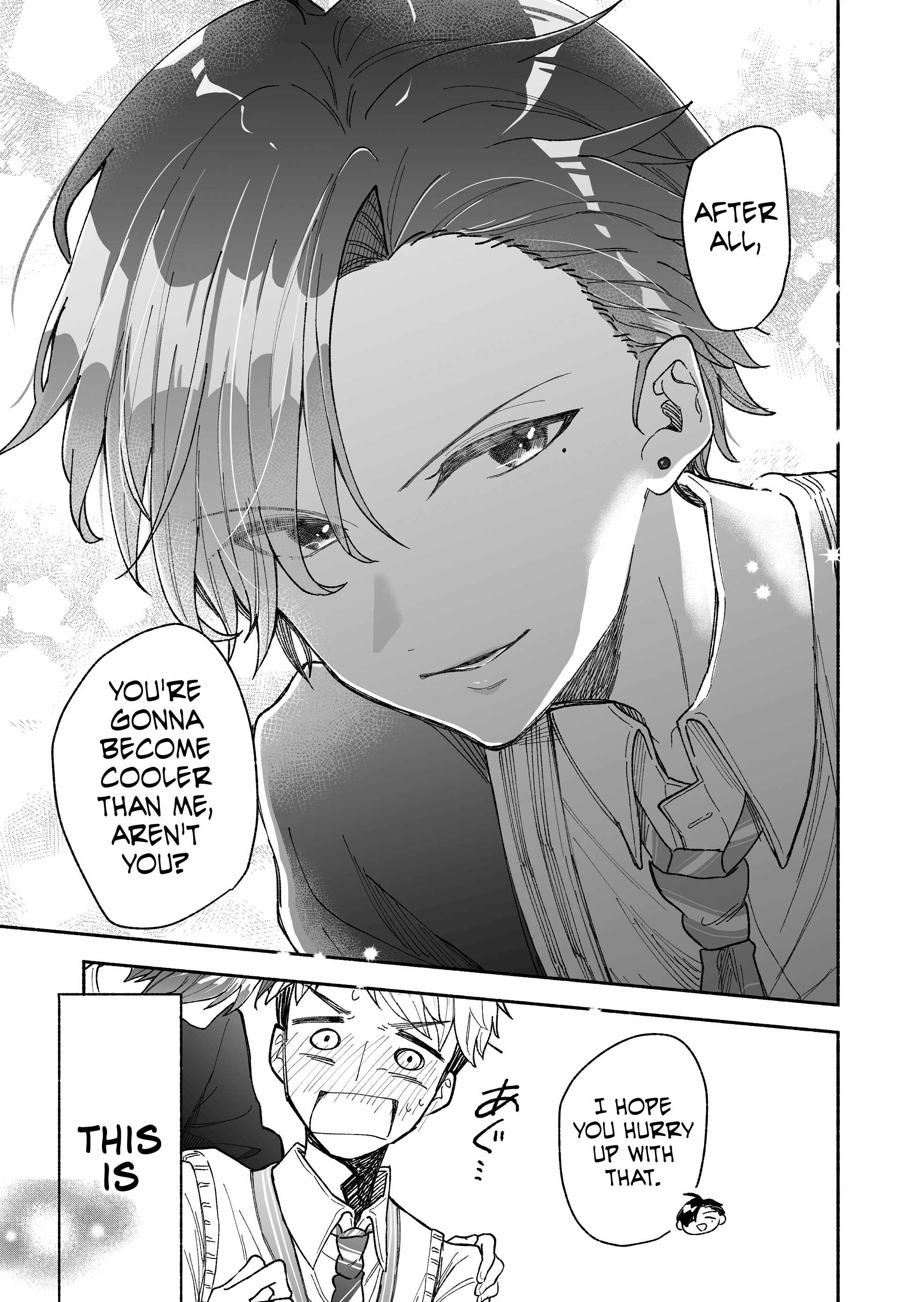 Read Kakkoii Onnanoko to 12-centi no Yakusoku EN Manga Online