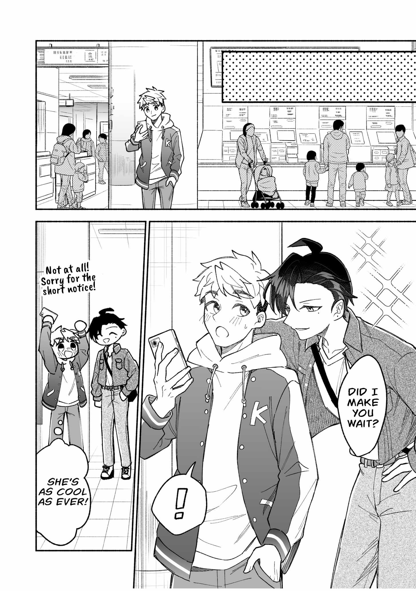 Read Kakkoii Onnanoko to 12-centi no Yakusoku EN Manga Online