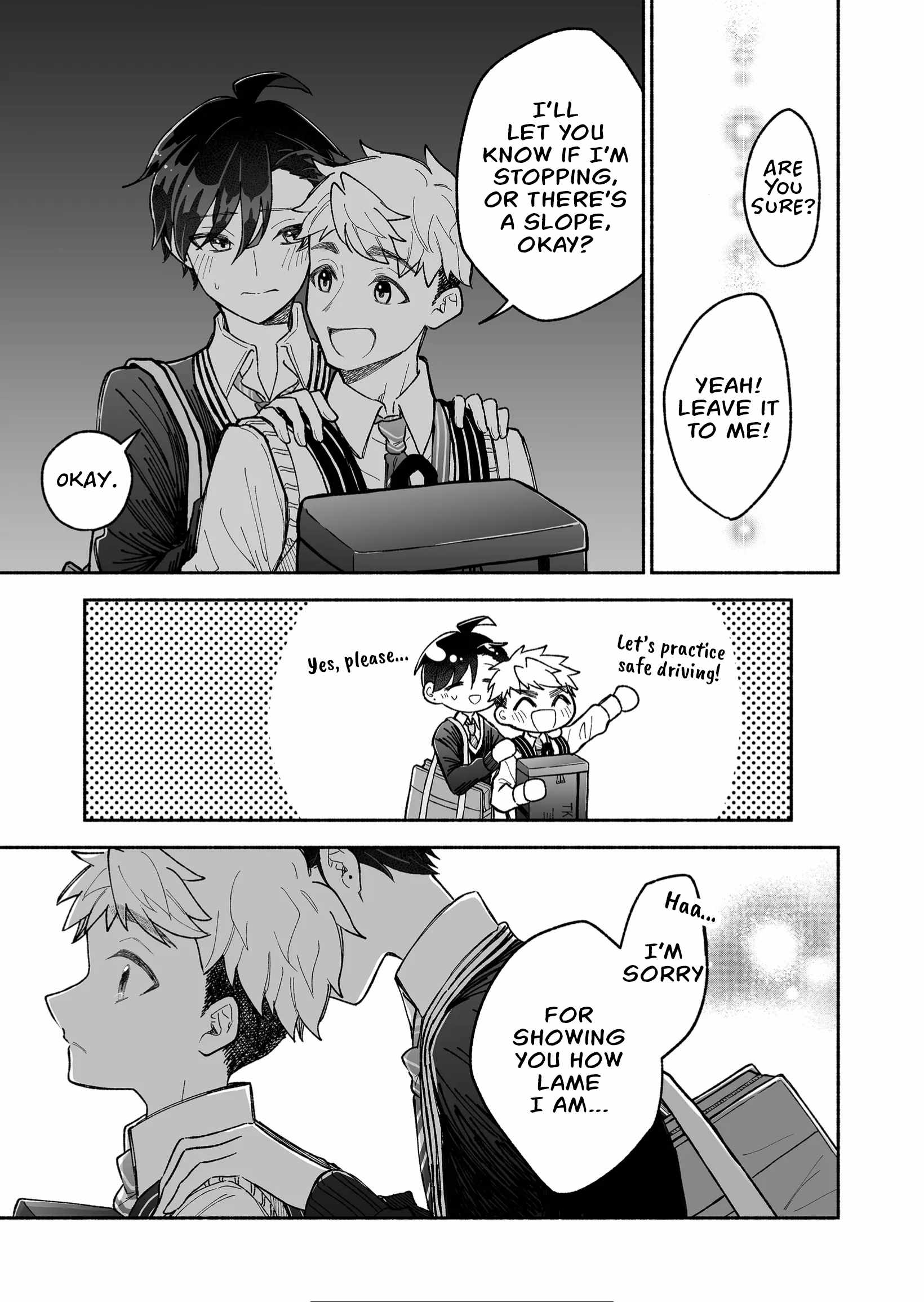 Read Kakkoii Onnanoko to 12-centi no Yakusoku EN Manga Online