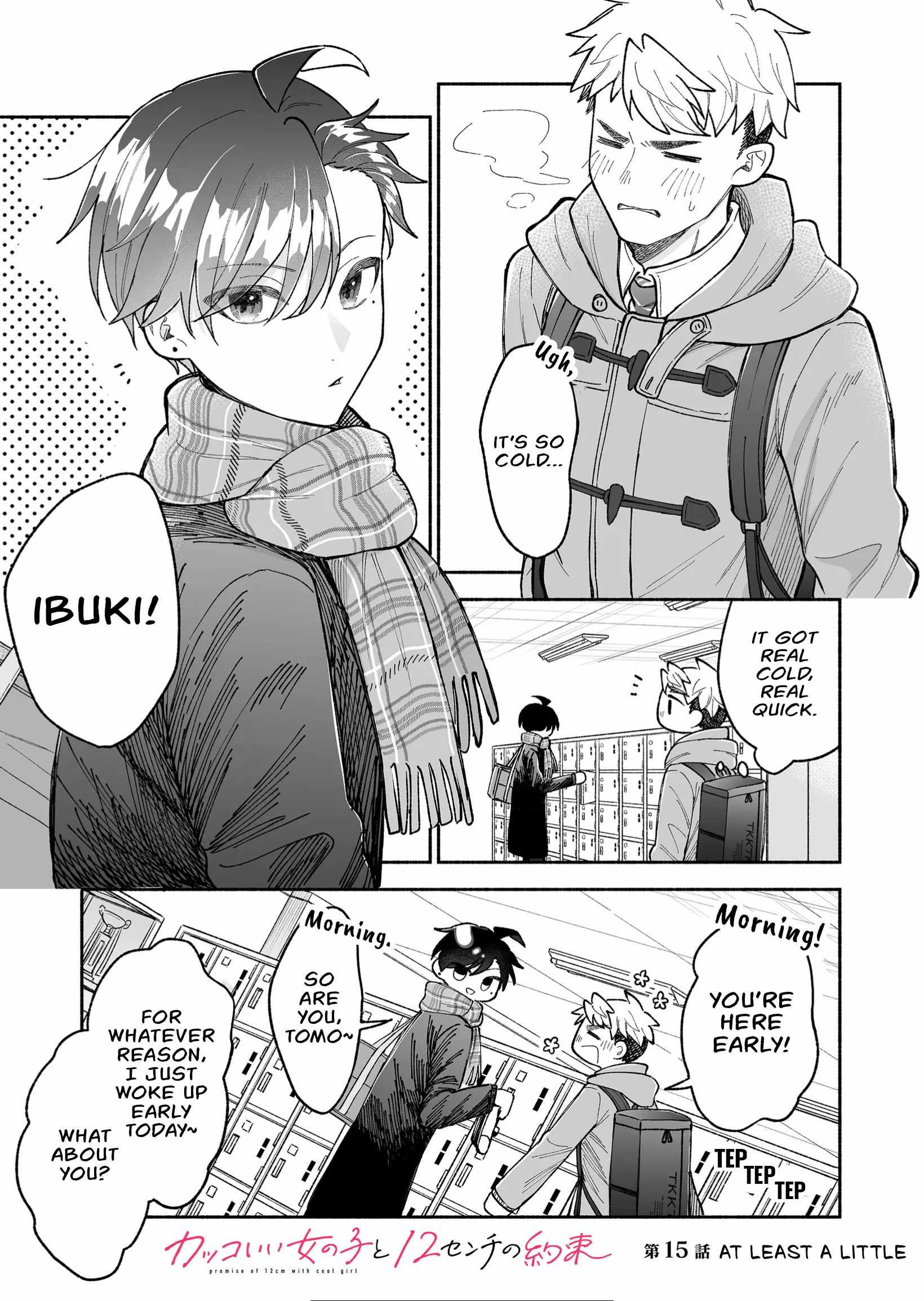 Read Kakkoii Onnanoko to 12-centi no Yakusoku EN Manga Online