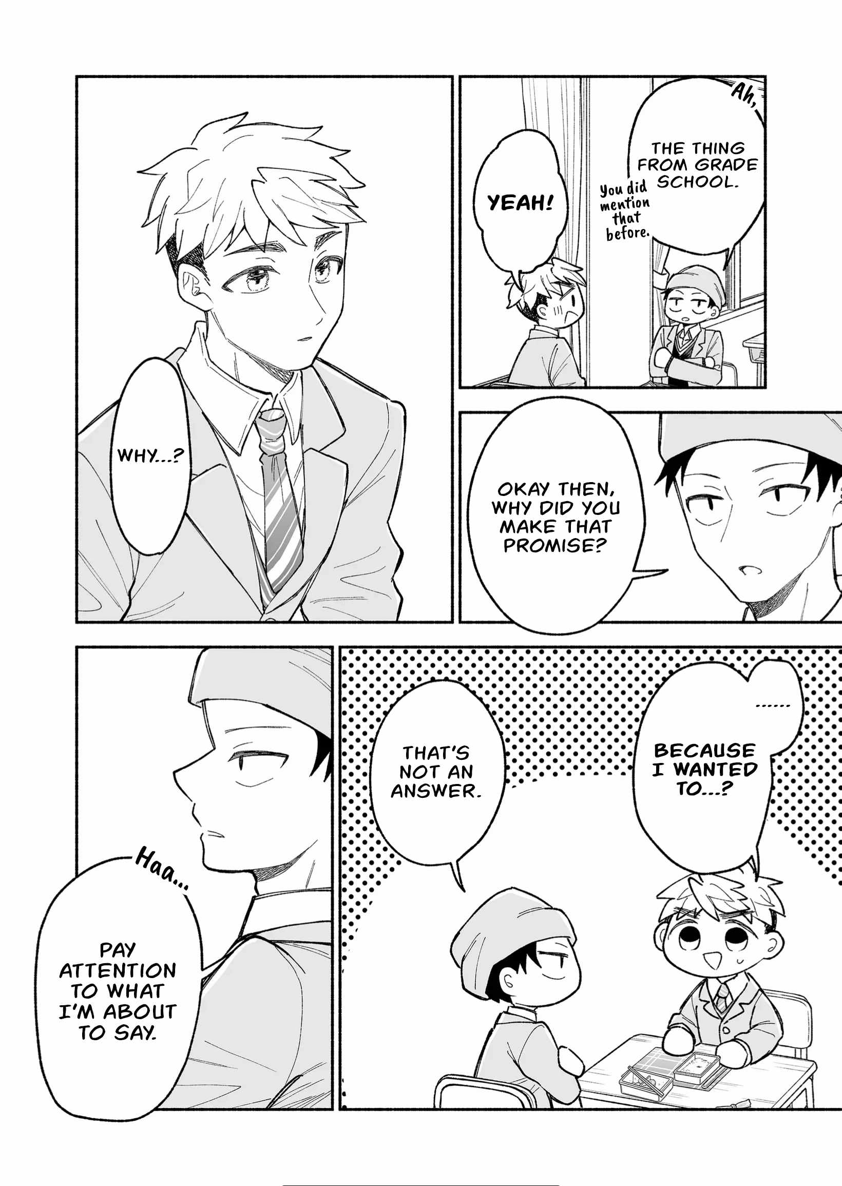 Read Kakkoii Onnanoko to 12-centi no Yakusoku EN Manga Online