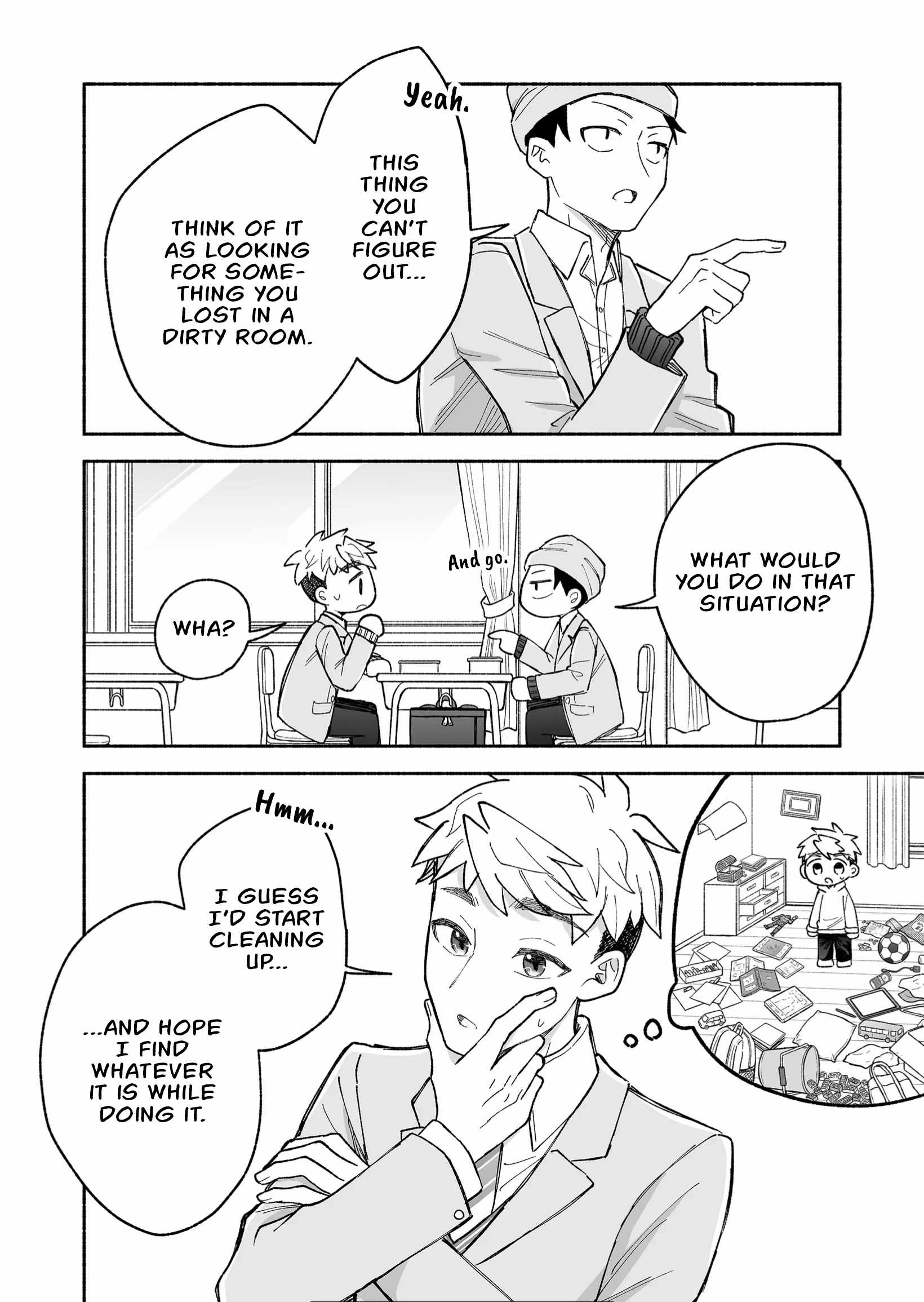 Read Kakkoii Onnanoko to 12-centi no Yakusoku EN Manga Online