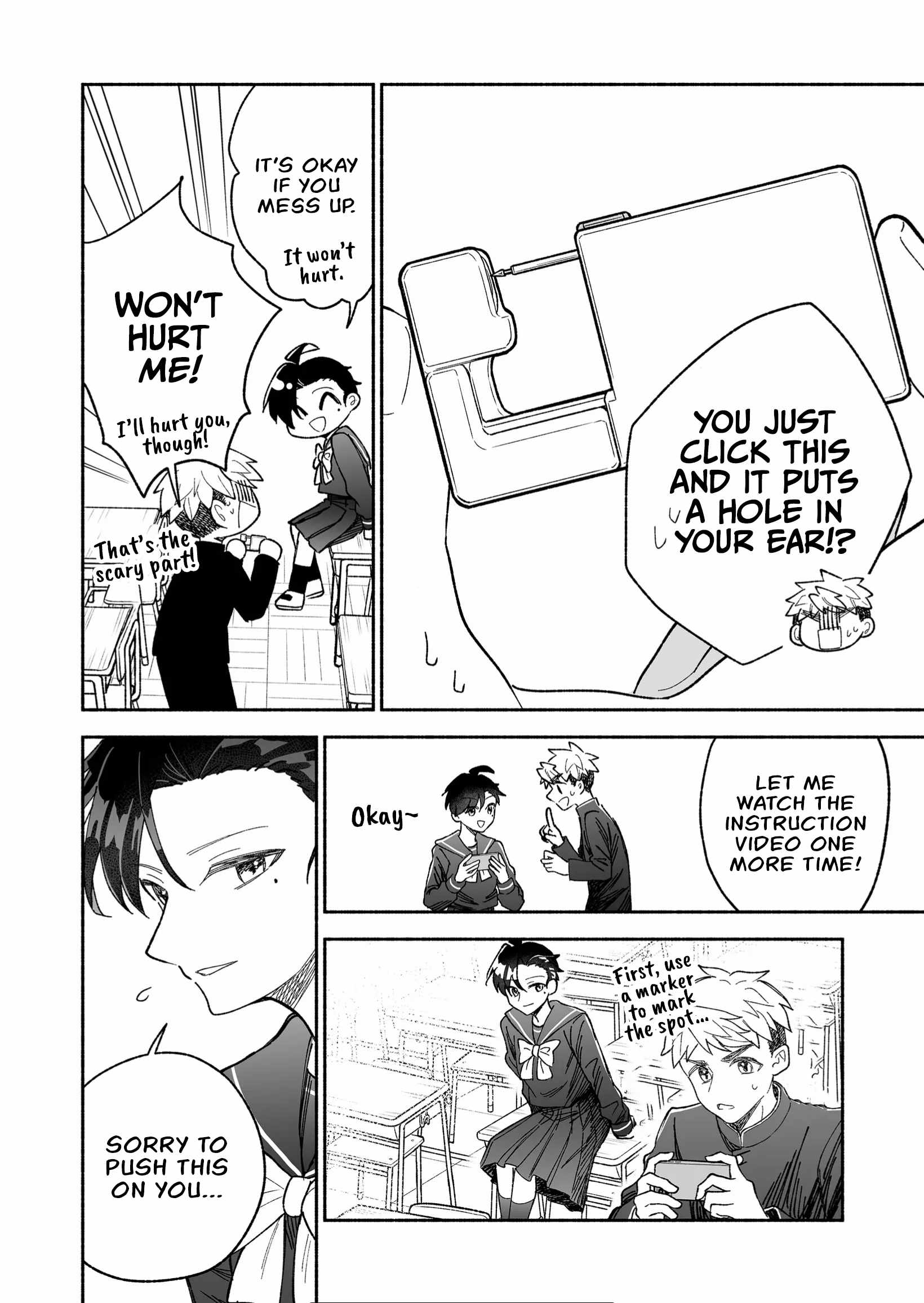Read Kakkoii Onnanoko to 12-centi no Yakusoku EN Manga Online