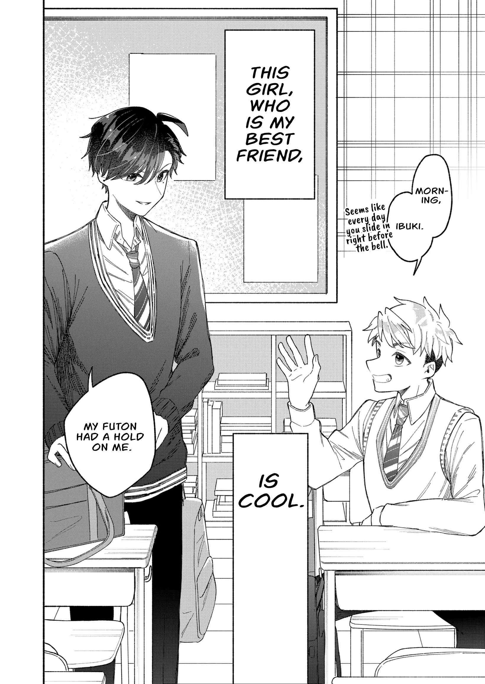 Read Kakkoii Onnanoko to 12-centi no Yakusoku EN Manga Online