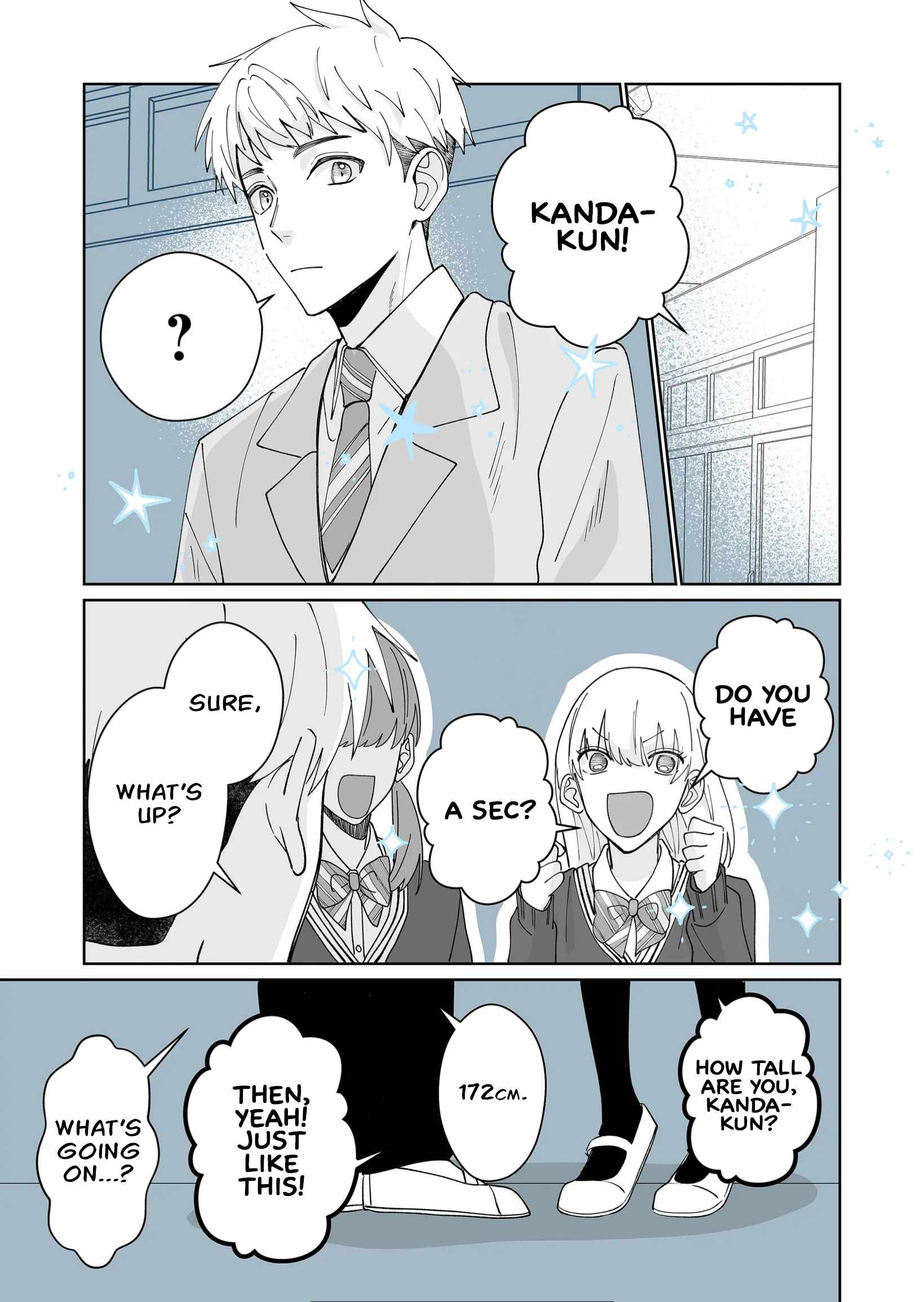 Read Kakkoii Onnanoko to 12-centi no Yakusoku EN Manga Online