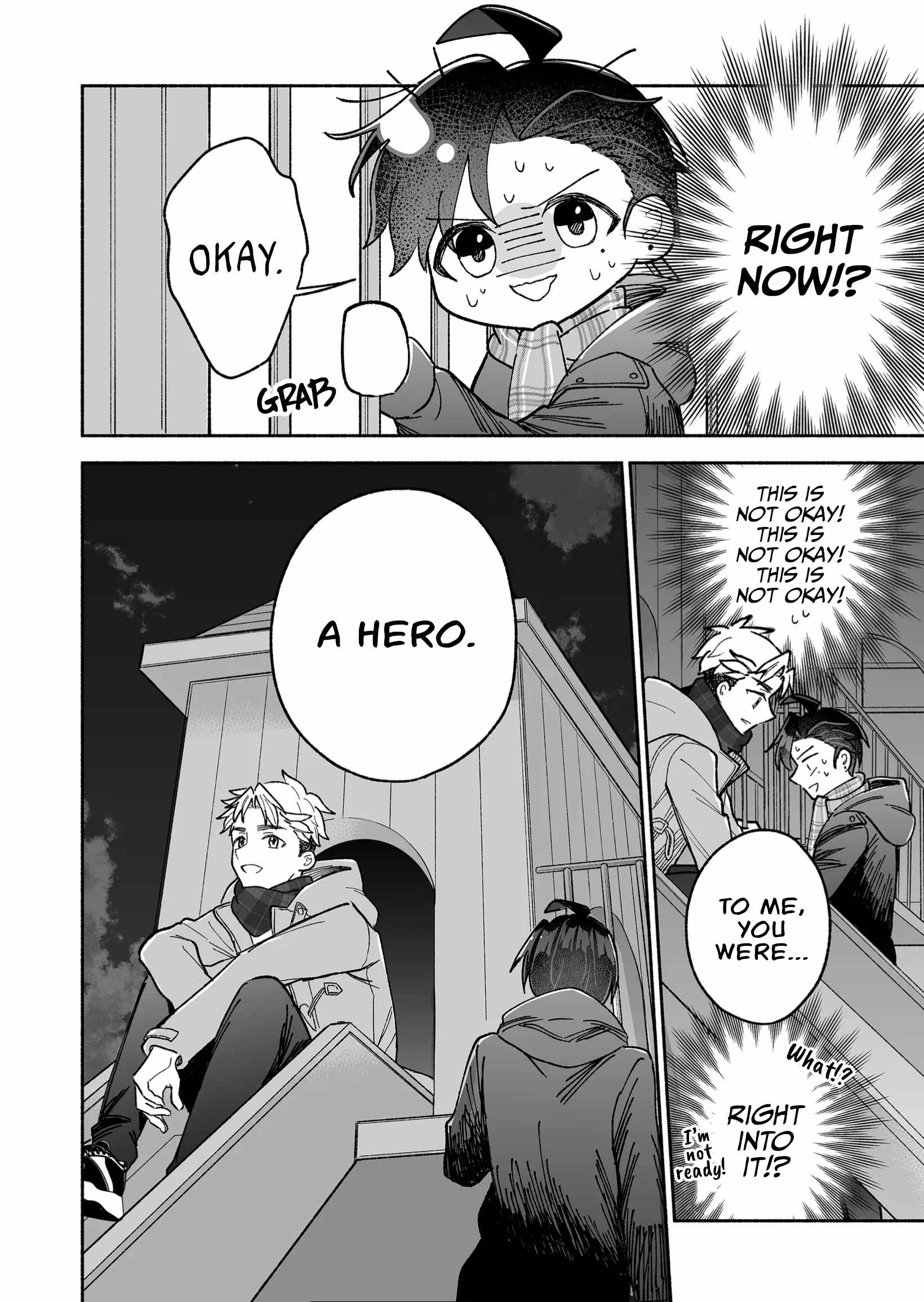Read Kakkoii Onnanoko to 12-centi no Yakusoku EN Manga Online