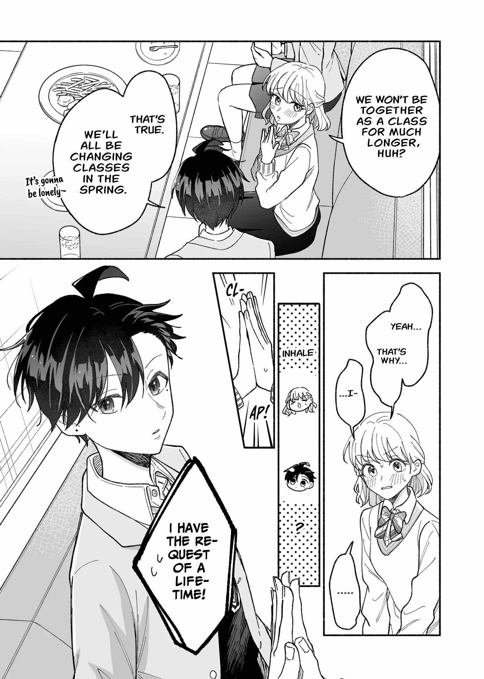 Read Kakkoii Onnanoko to 12-centi no Yakusoku EN Manga Online