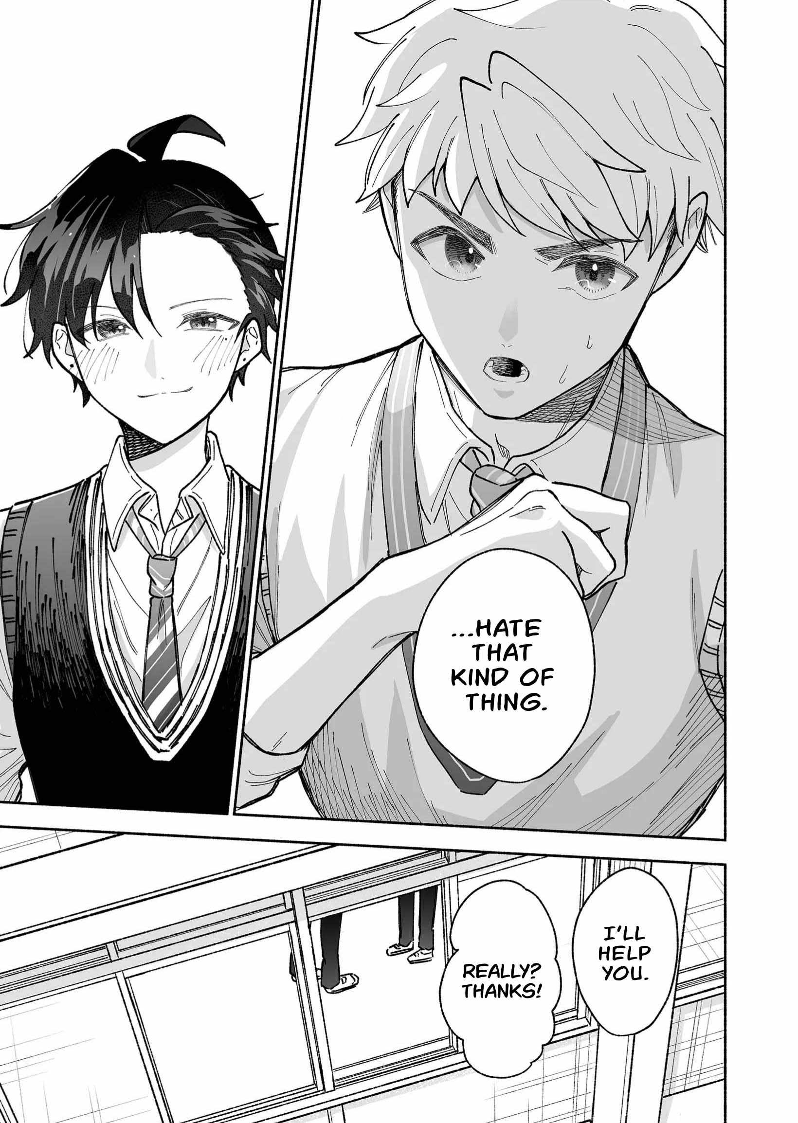 Read Kakkoii Onnanoko to 12-centi no Yakusoku EN Manga Online
