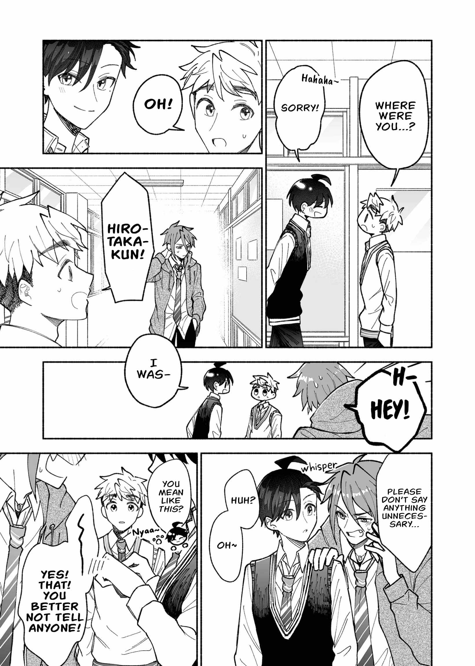 Read Kakkoii Onnanoko to 12-centi no Yakusoku EN Manga Online