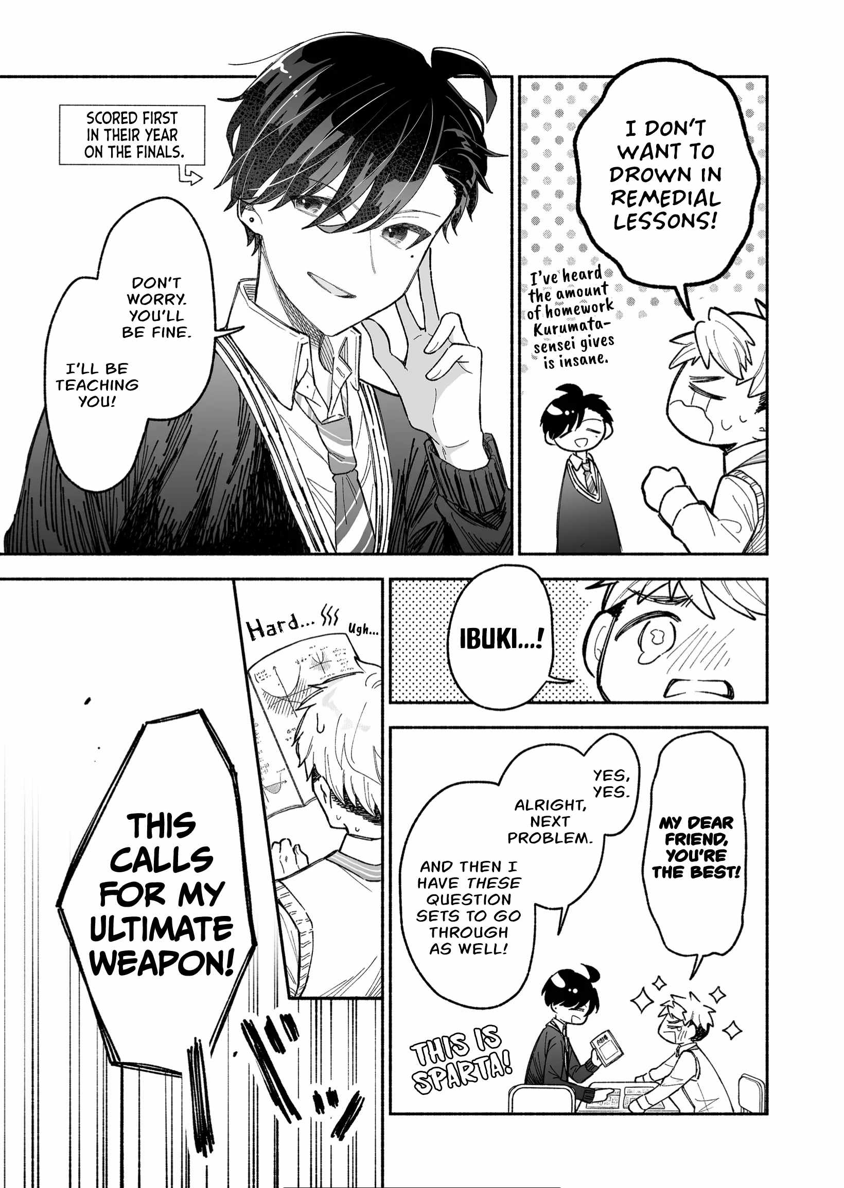 Read Kakkoii Onnanoko to 12-centi no Yakusoku EN Manga Online