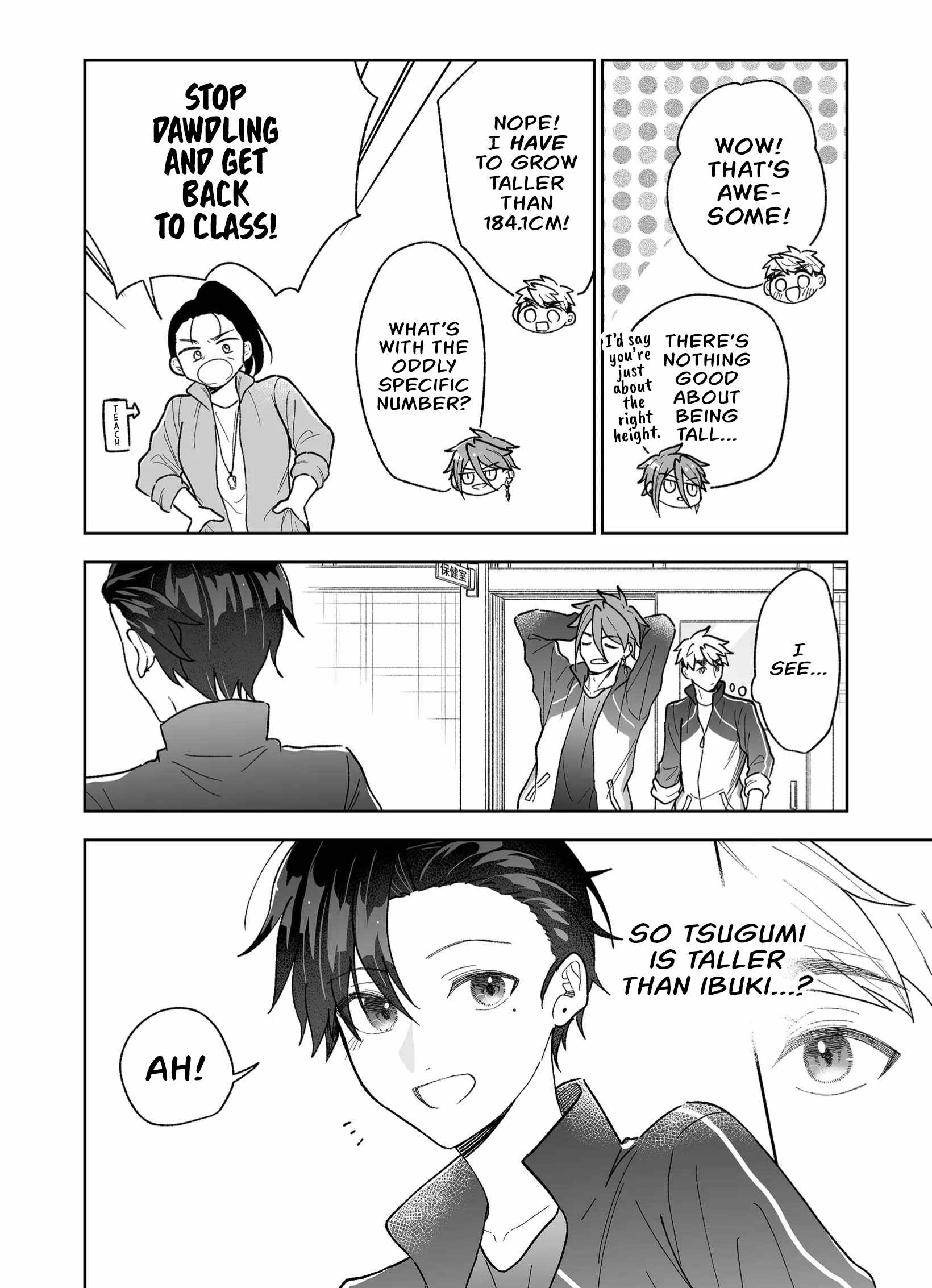 Read Kakkoii Onnanoko to 12-centi no Yakusoku EN Manga Online