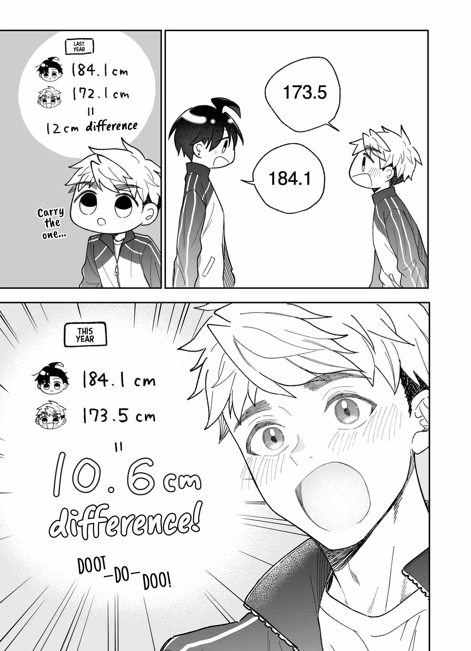 Read Kakkoii Onnanoko to 12-centi no Yakusoku EN Manga Online