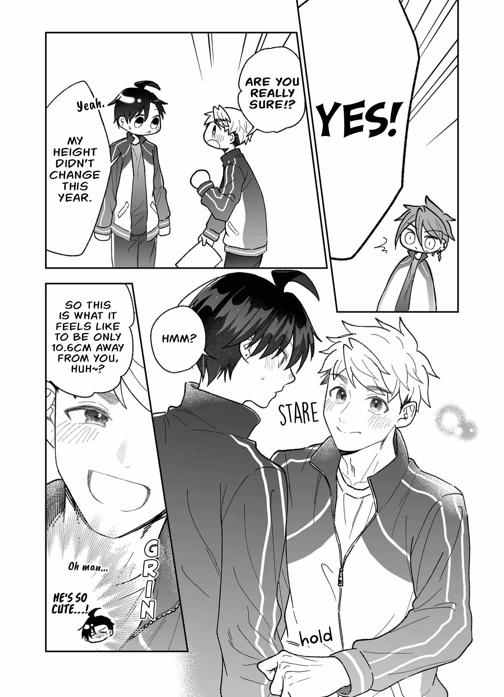 Read Kakkoii Onnanoko to 12-centi no Yakusoku EN Manga Online