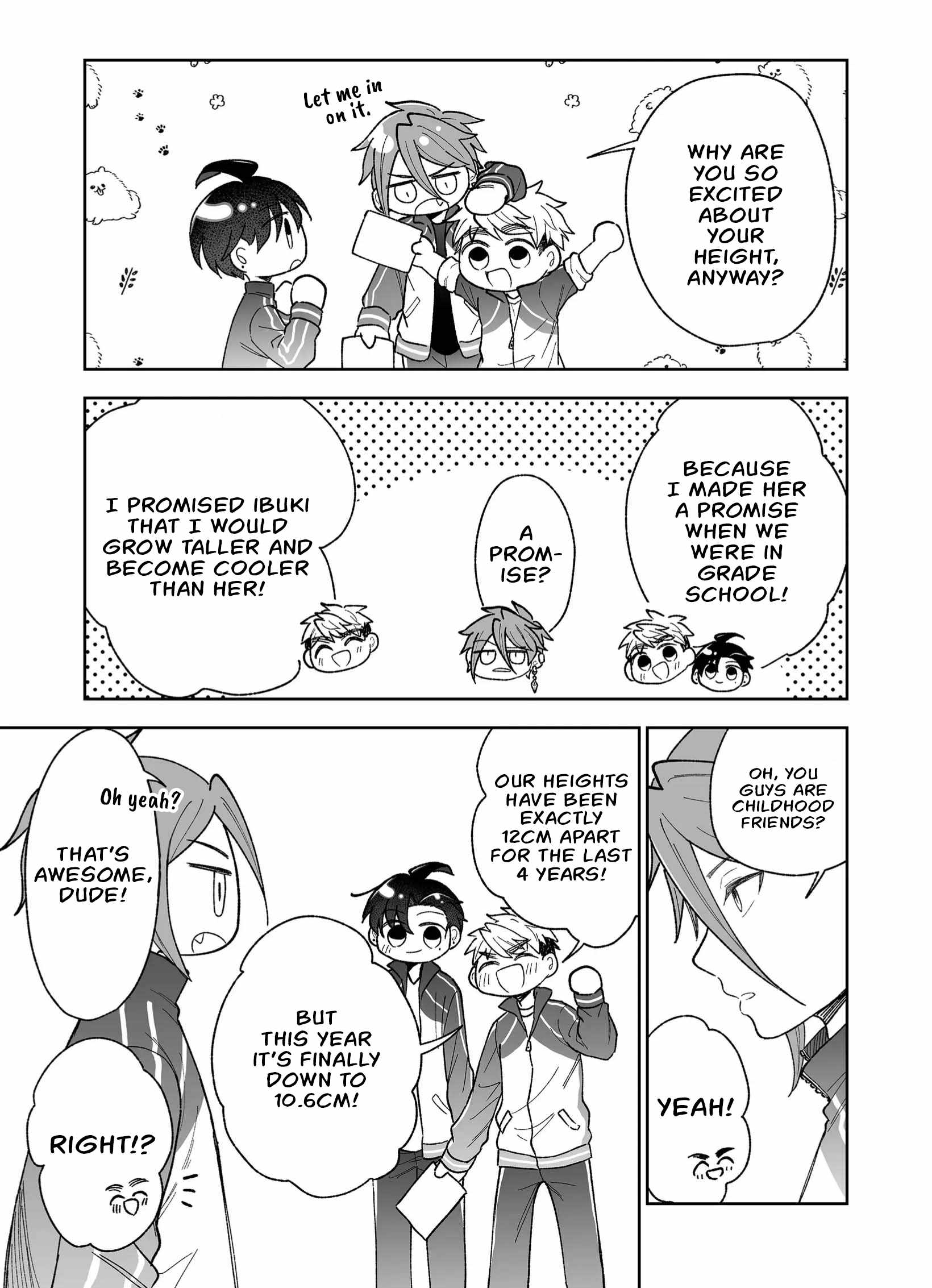 Read Kakkoii Onnanoko to 12-centi no Yakusoku EN Manga Online
