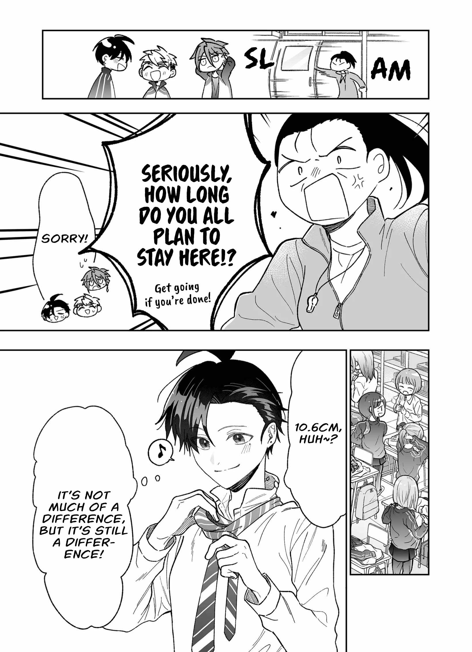 Read Kakkoii Onnanoko to 12-centi no Yakusoku EN Manga Online