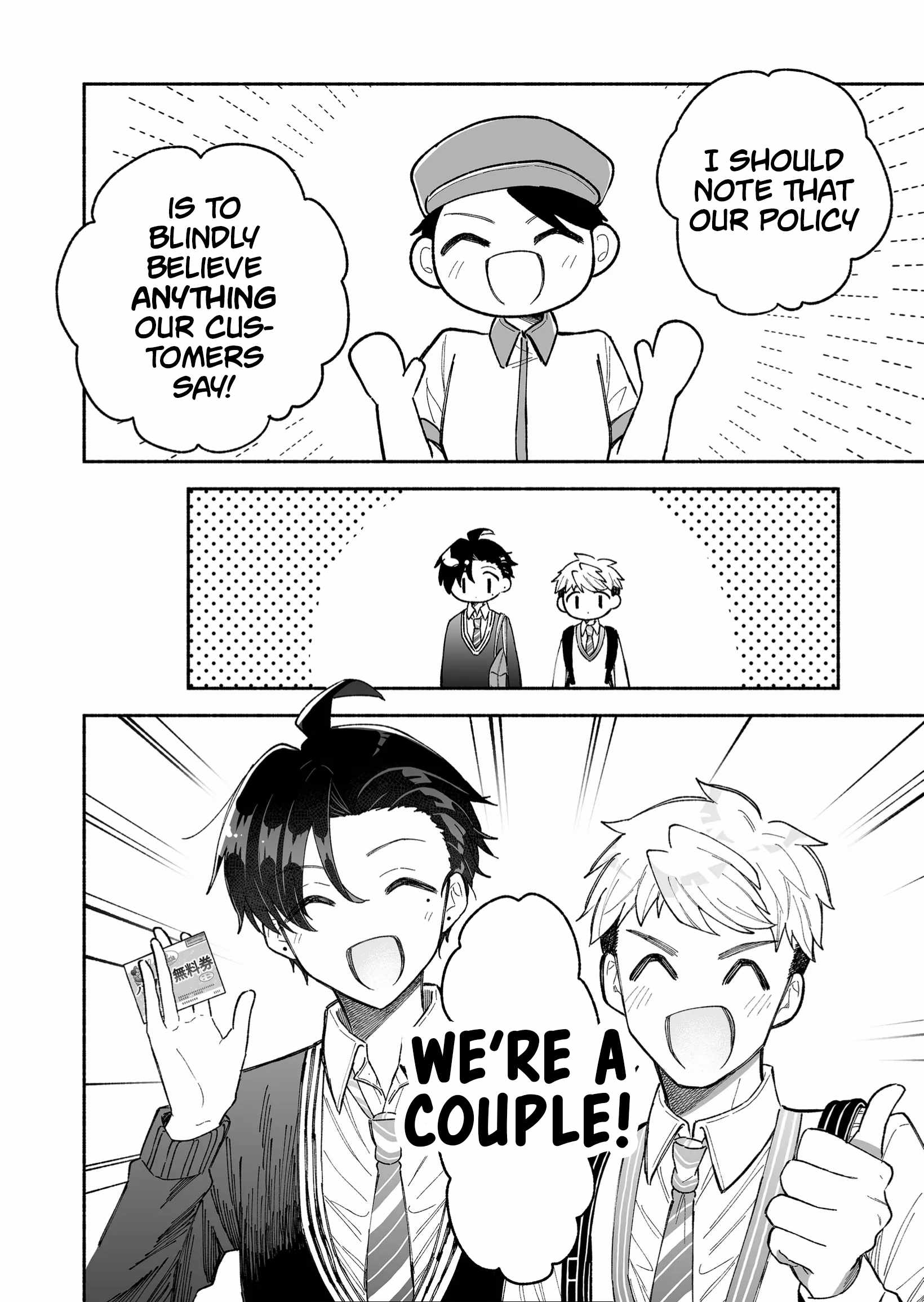 Read Kakkoii Onnanoko to 12-centi no Yakusoku EN Manga Online