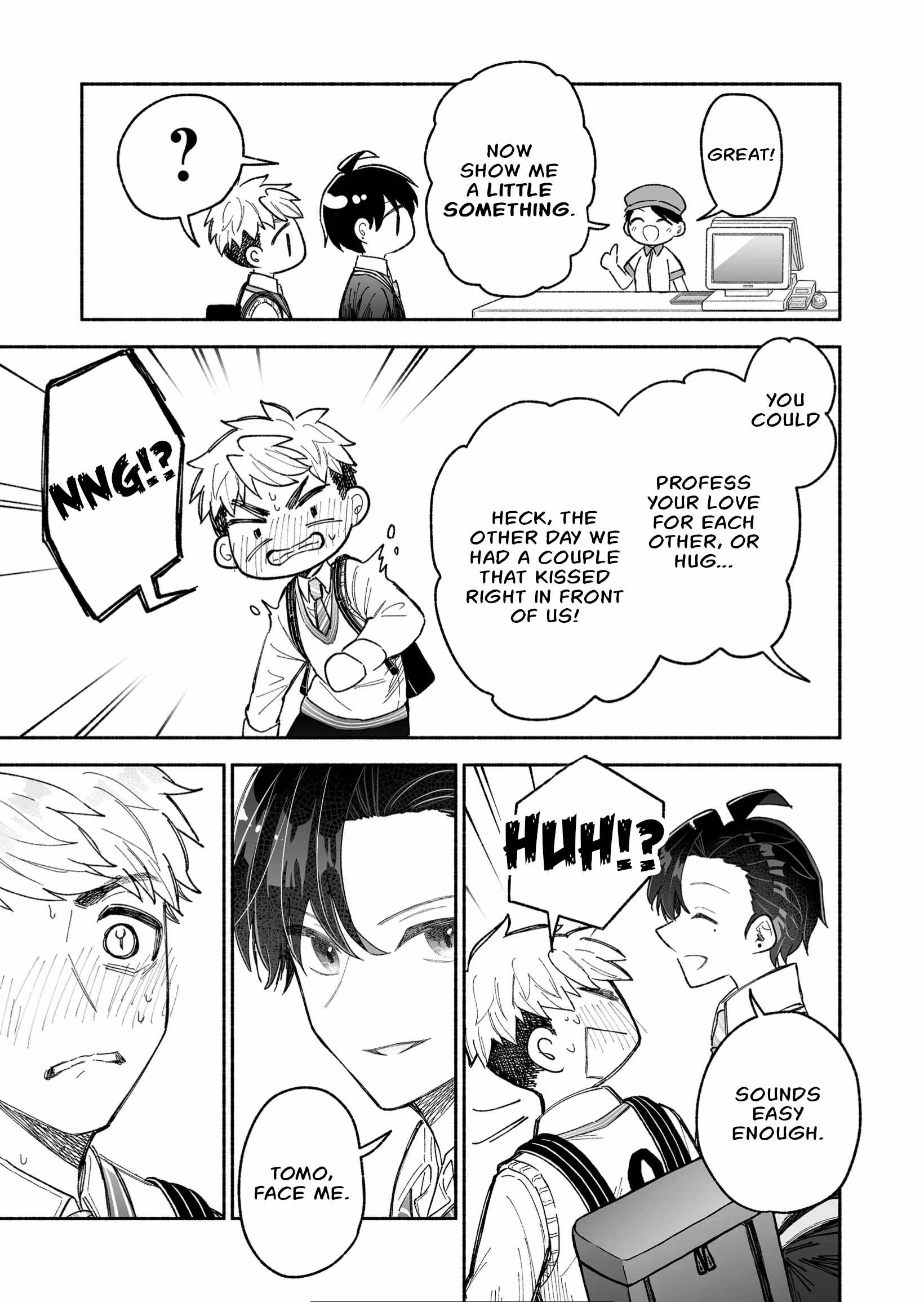 Read Kakkoii Onnanoko to 12-centi no Yakusoku EN Manga Online