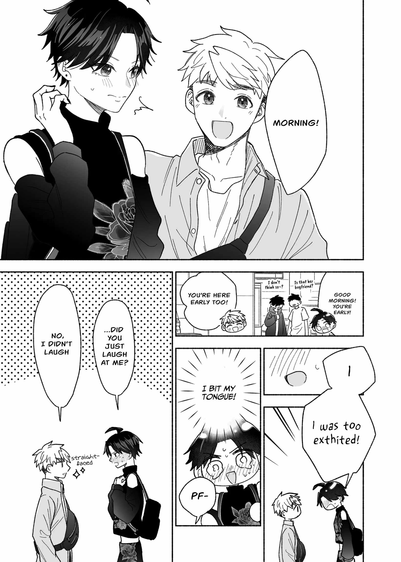 Read Kakkoii Onnanoko to 12-centi no Yakusoku EN Manga Online