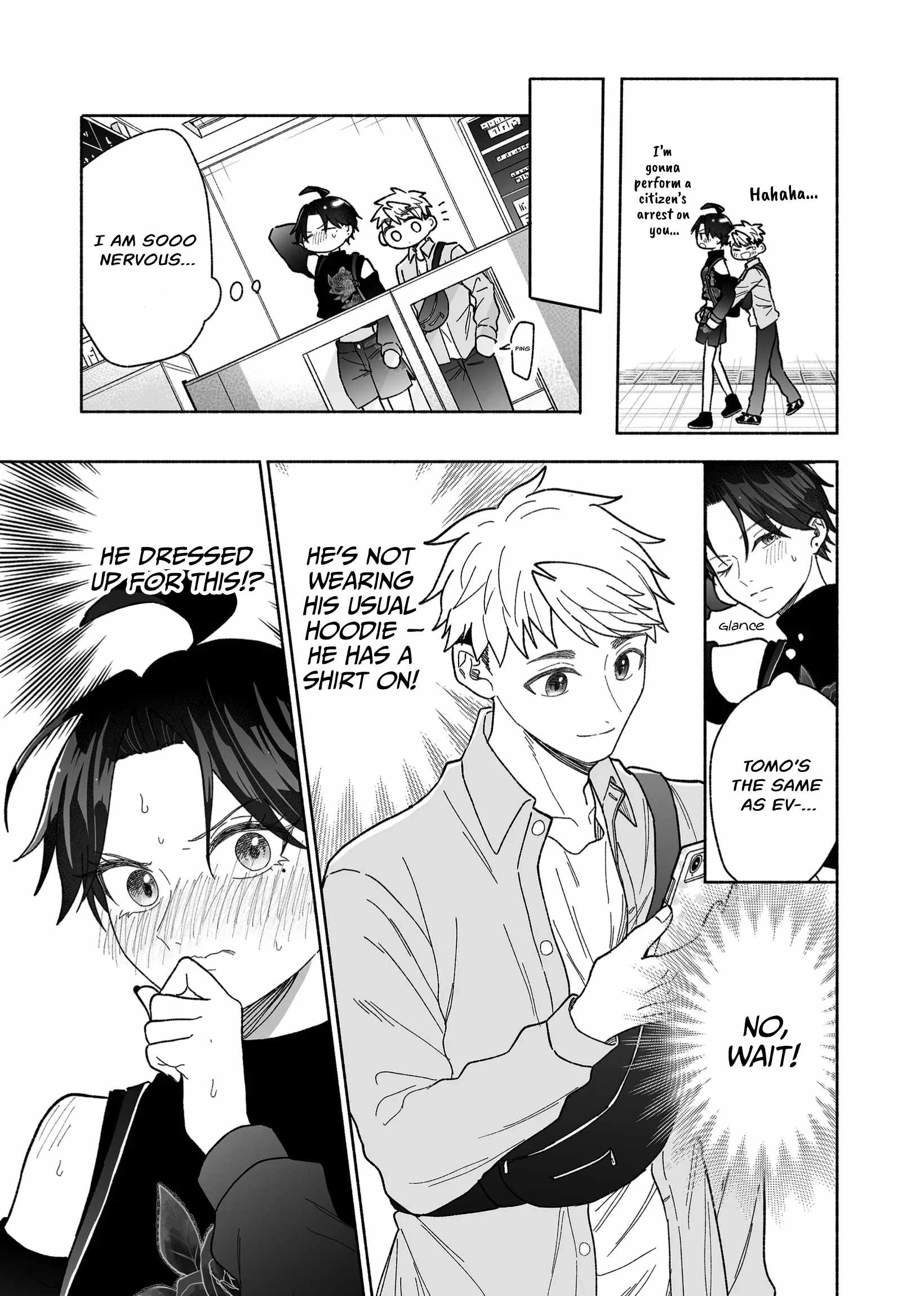 Read Kakkoii Onnanoko to 12-centi no Yakusoku EN Manga Online