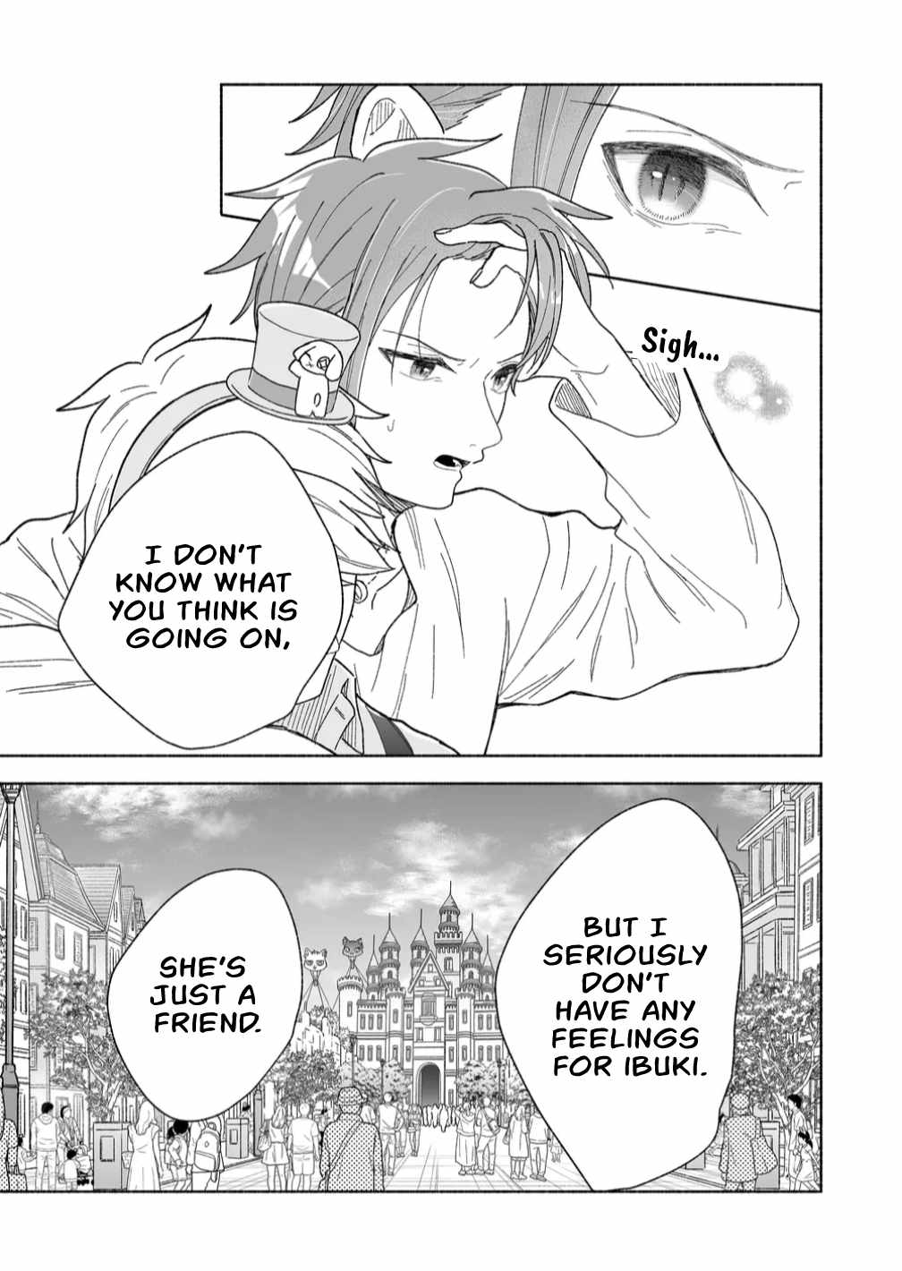 Read Kakkoii Onnanoko to 12-centi no Yakusoku EN Manga Online