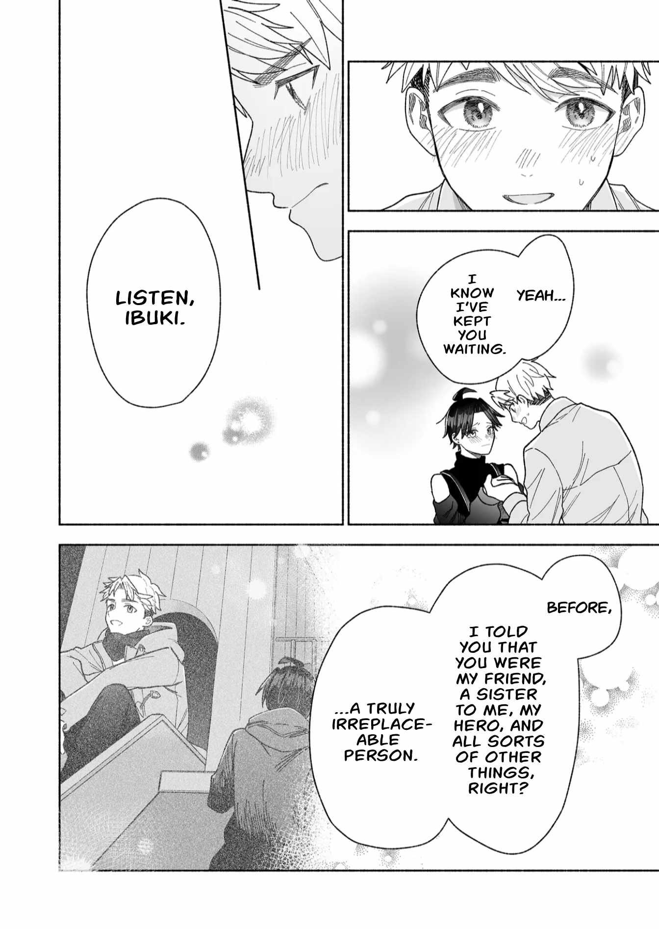 Read Kakkoii Onnanoko to 12-centi no Yakusoku EN Manga Online
