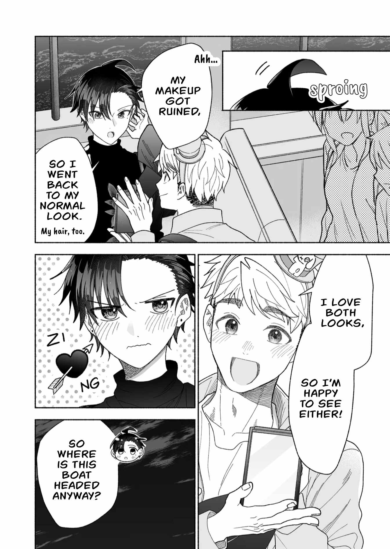 Read Kakkoii Onnanoko to 12-centi no Yakusoku EN Manga Online