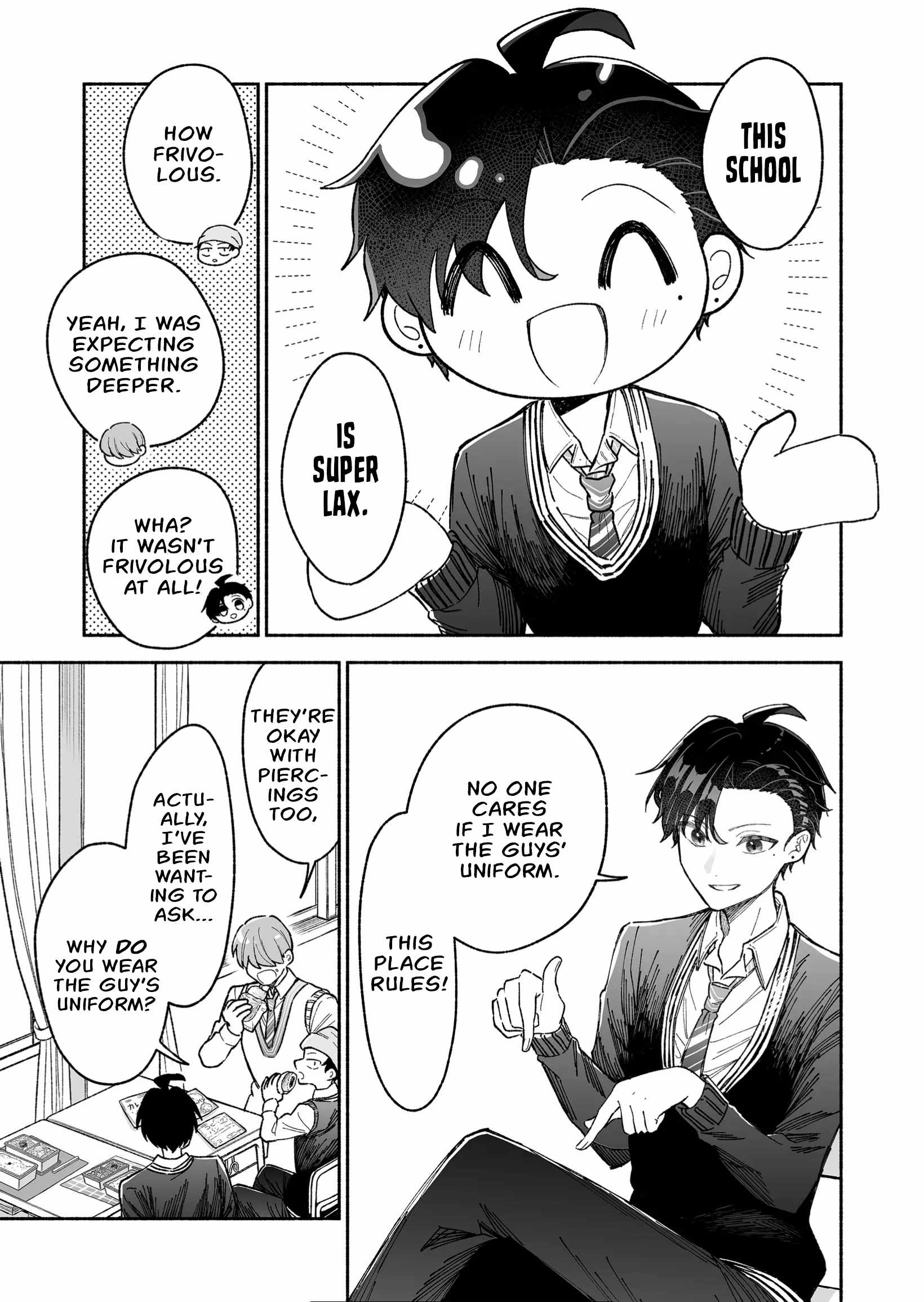 Read Kakkoii Onnanoko to 12-centi no Yakusoku EN Manga Online