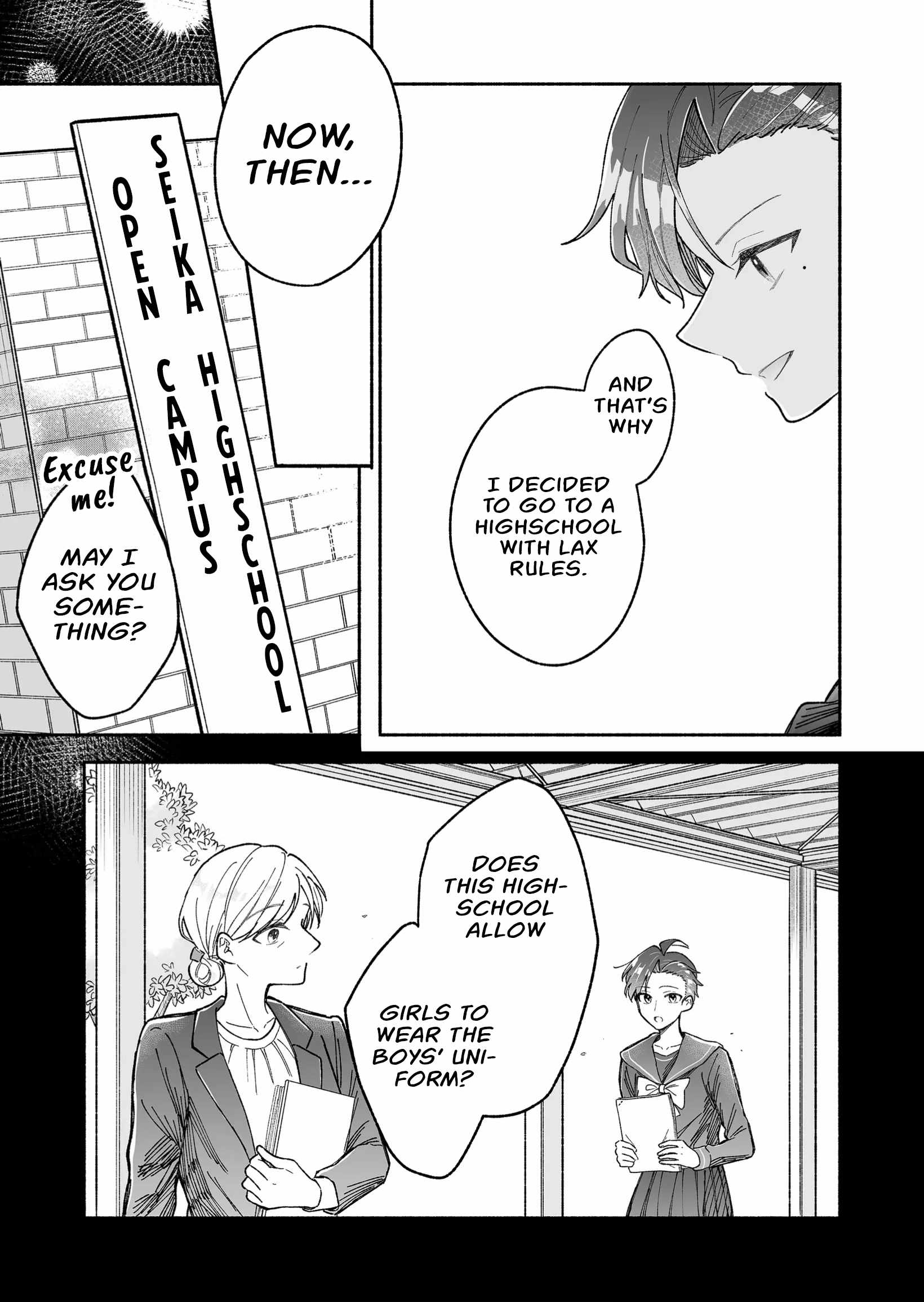 Read Kakkoii Onnanoko to 12-centi no Yakusoku EN Manga Online