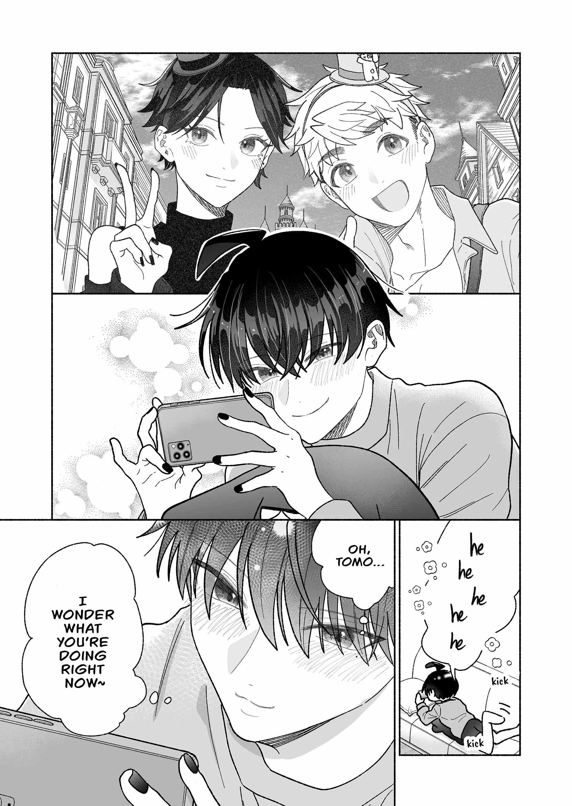 Read Kakkoii Onnanoko to 12-centi no Yakusoku EN Manga Online