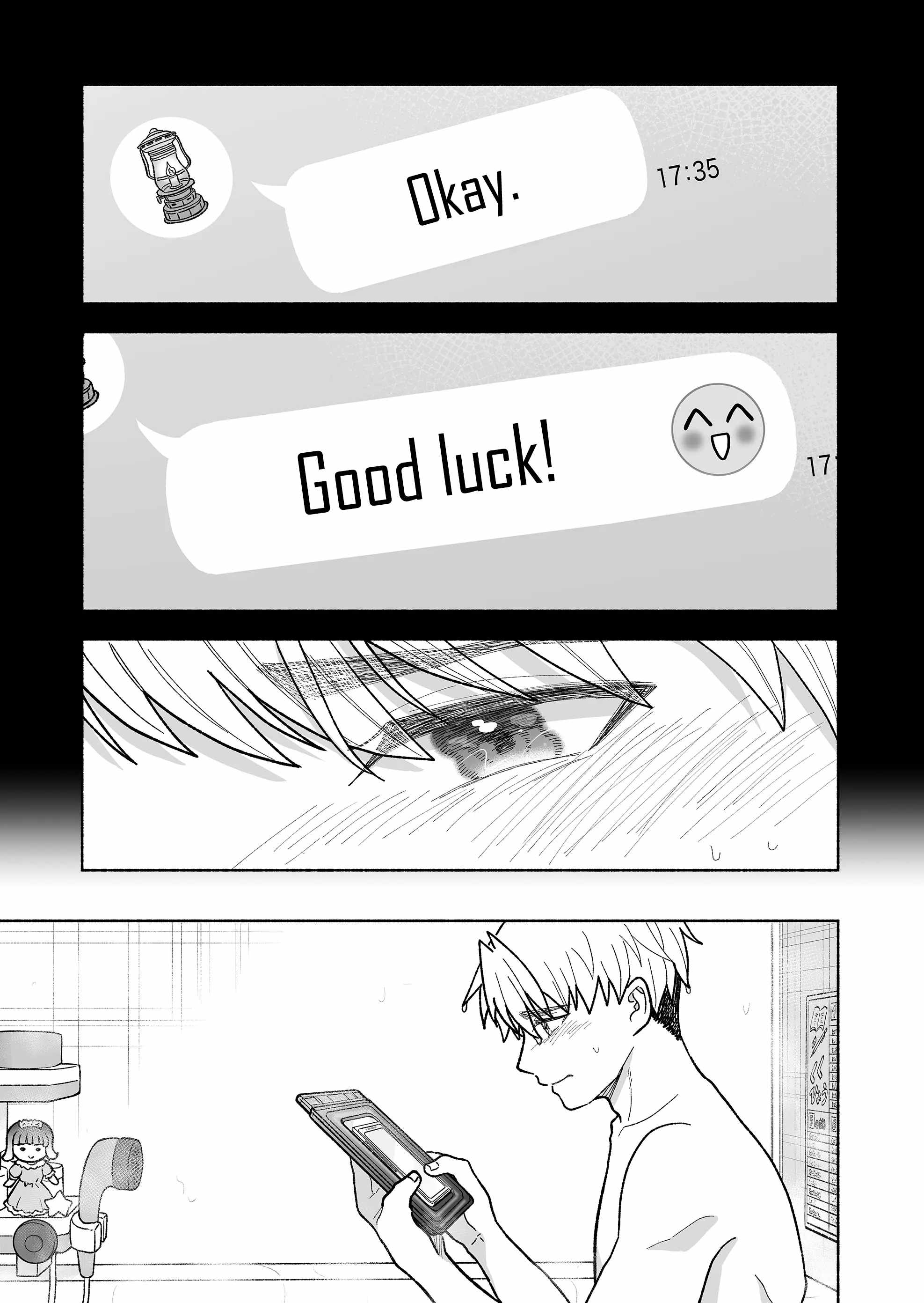 Read Kakkoii Onnanoko to 12-centi no Yakusoku EN Manga Online