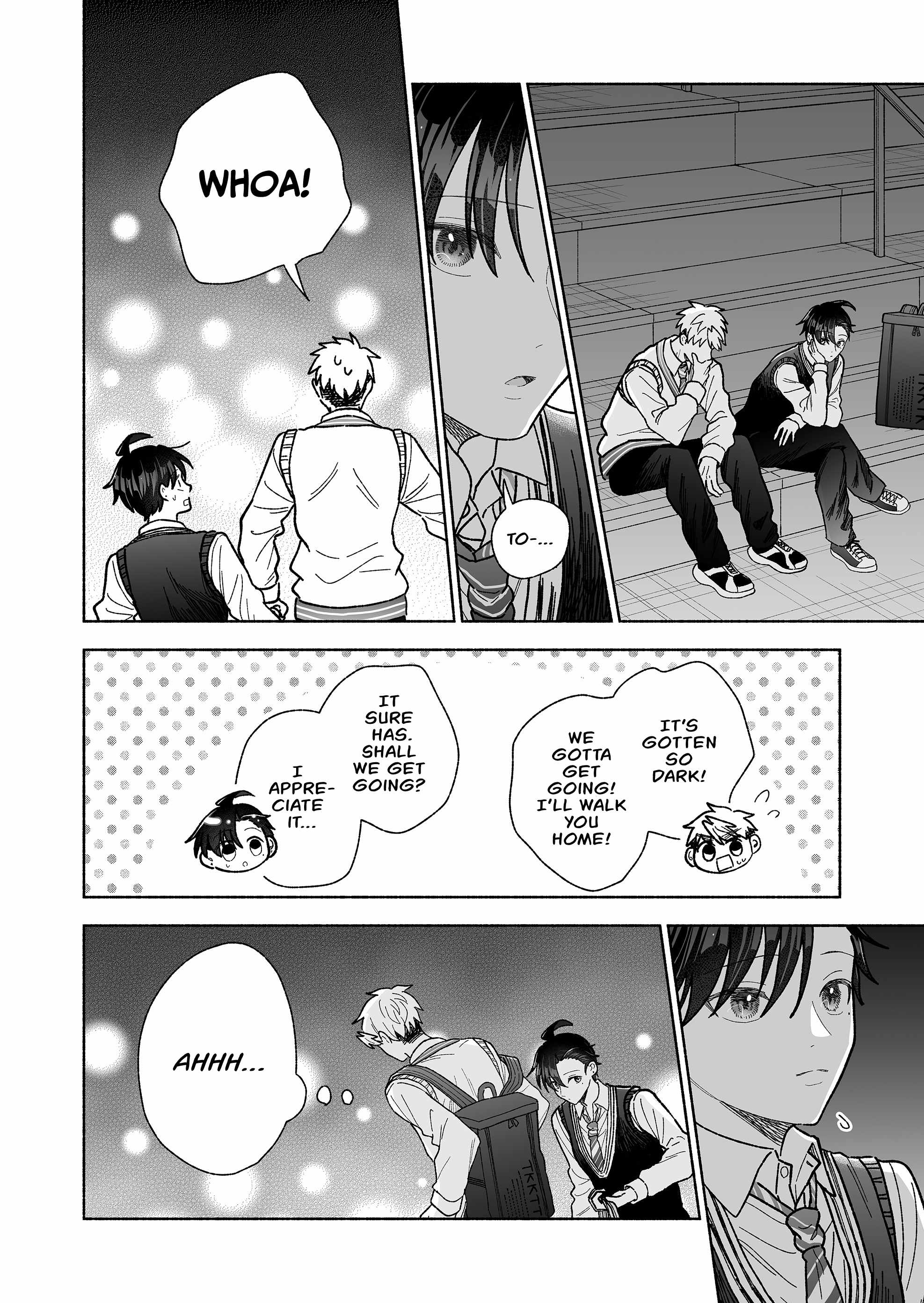 Read Kakkoii Onnanoko to 12-centi no Yakusoku EN Manga Online