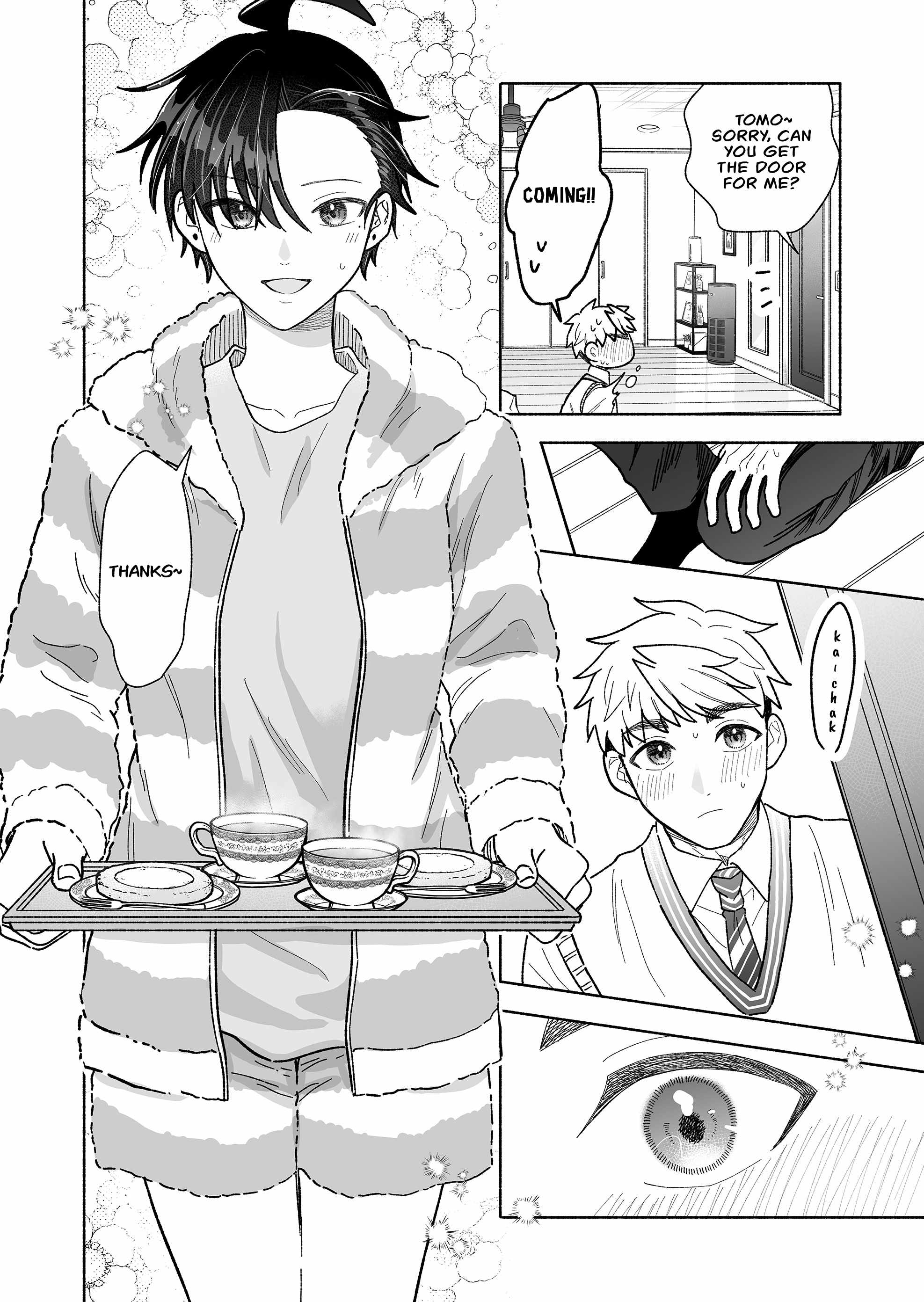 Read Kakkoii Onnanoko to 12-centi no Yakusoku EN Manga Online