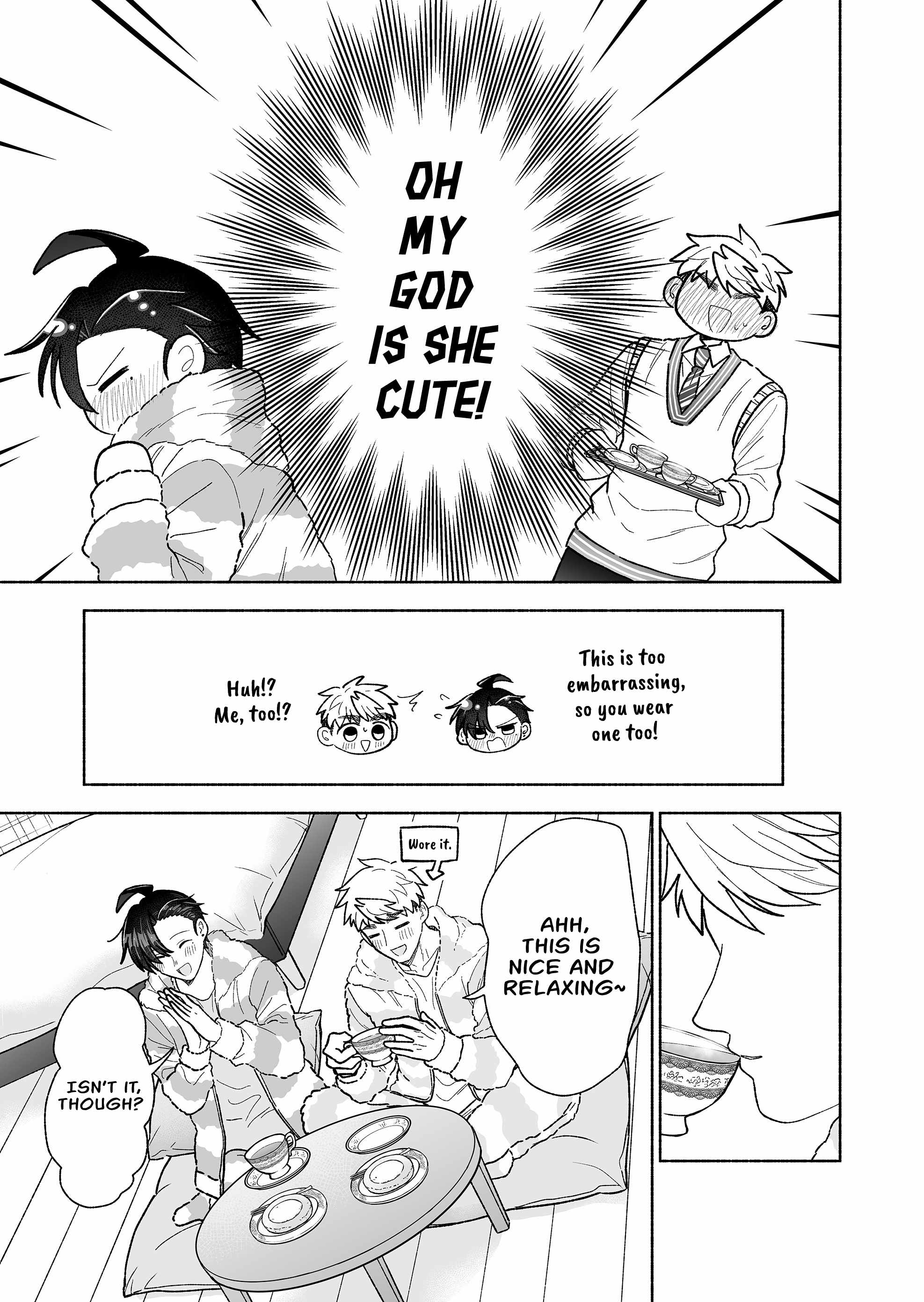 Read Kakkoii Onnanoko to 12-centi no Yakusoku EN Manga Online