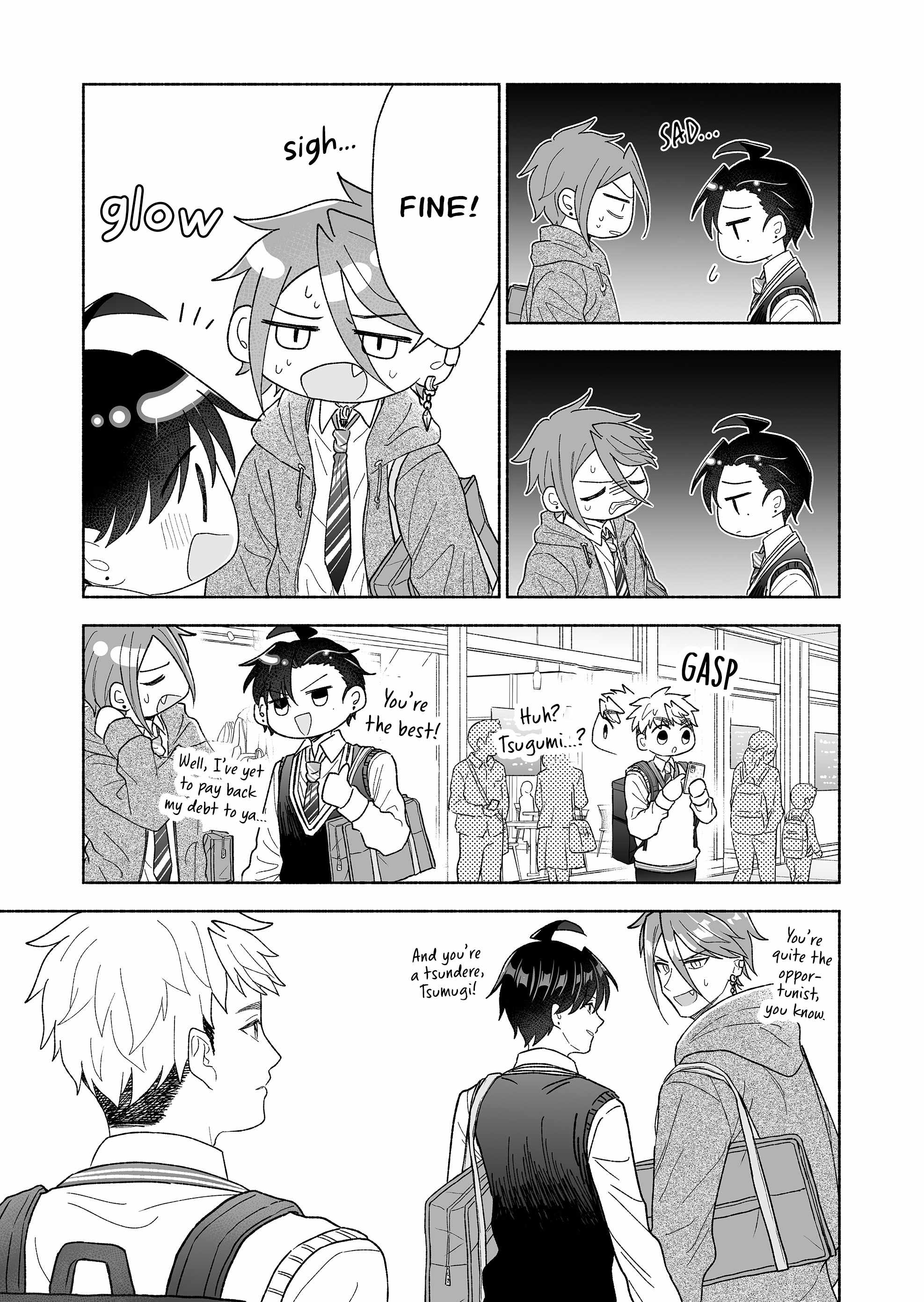 Read Kakkoii Onnanoko to 12-centi no Yakusoku EN Manga Online