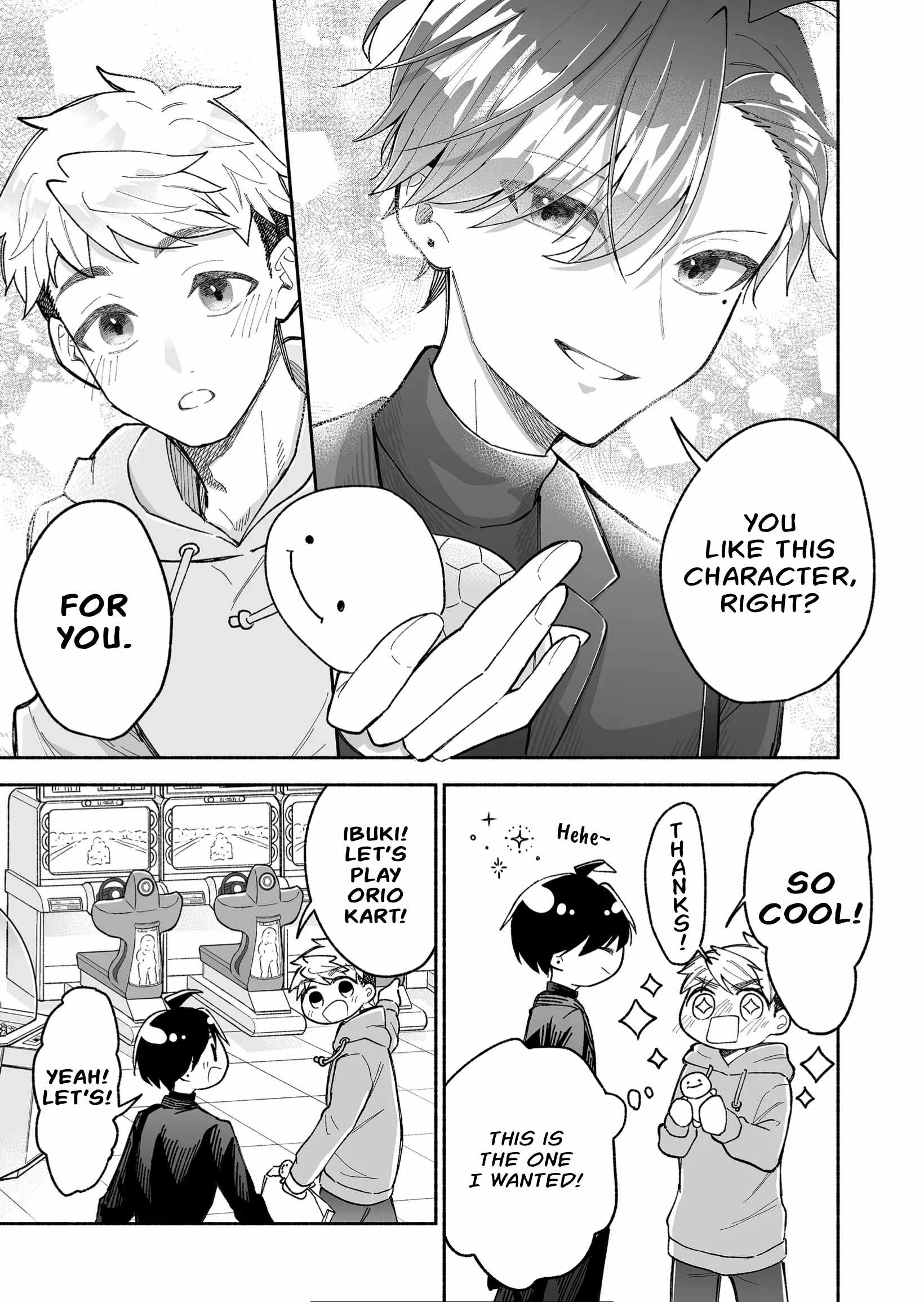 Read Kakkoii Onnanoko to 12-centi no Yakusoku EN Manga Online