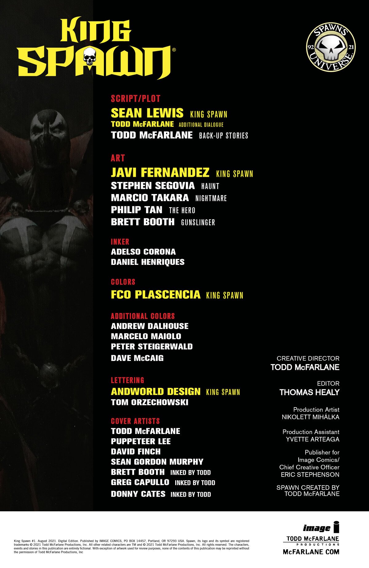 Read King Spawn 2021 EN Manga Online