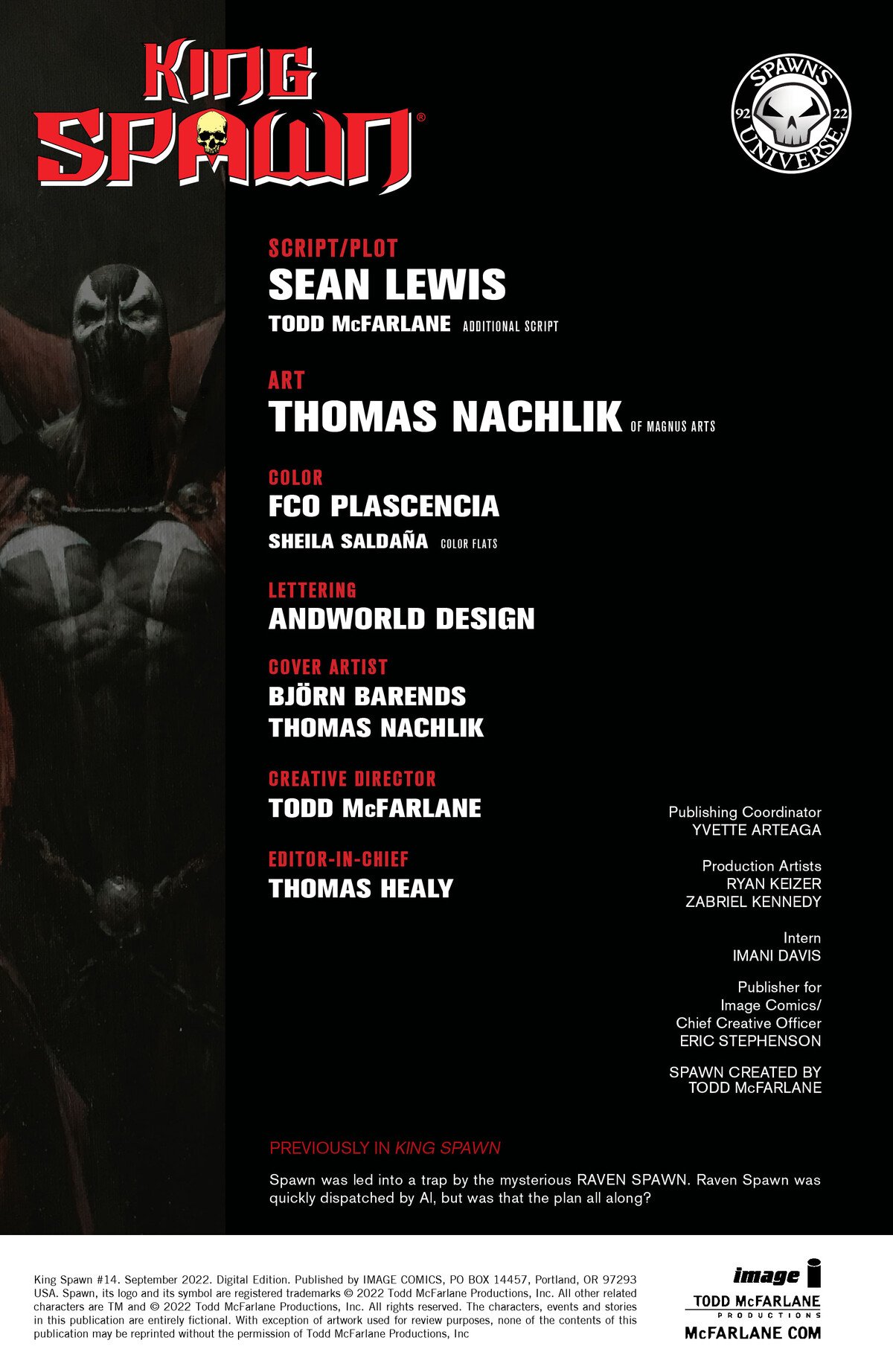 Read King Spawn 2021 EN Manga Online