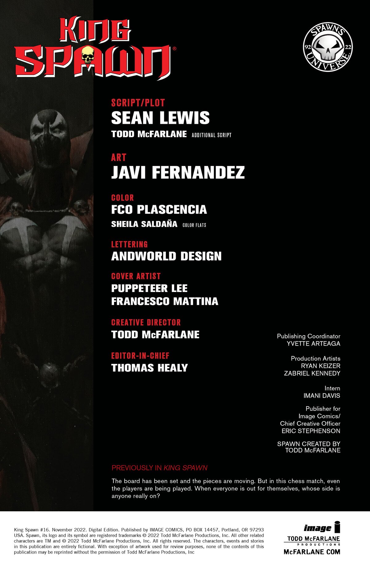 Read King Spawn 2021 EN Manga Online