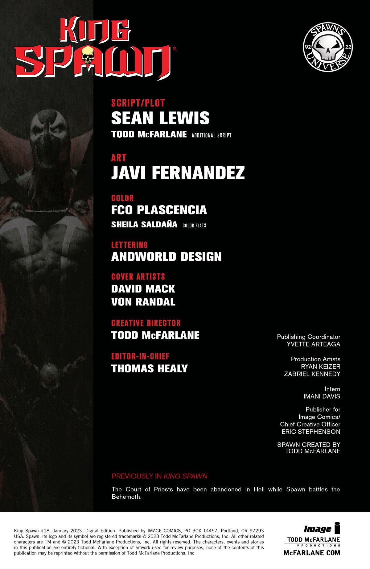Read King Spawn 2021 EN Manga Online