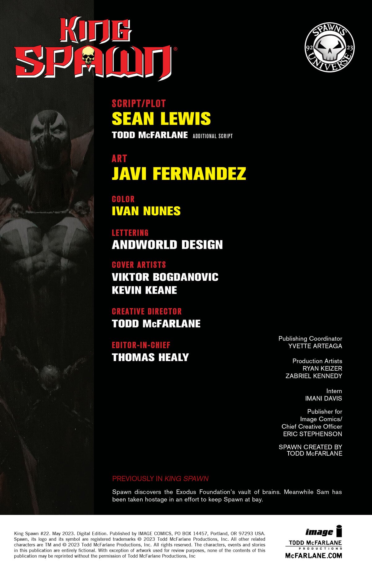 Read King Spawn 2021 EN Manga Online