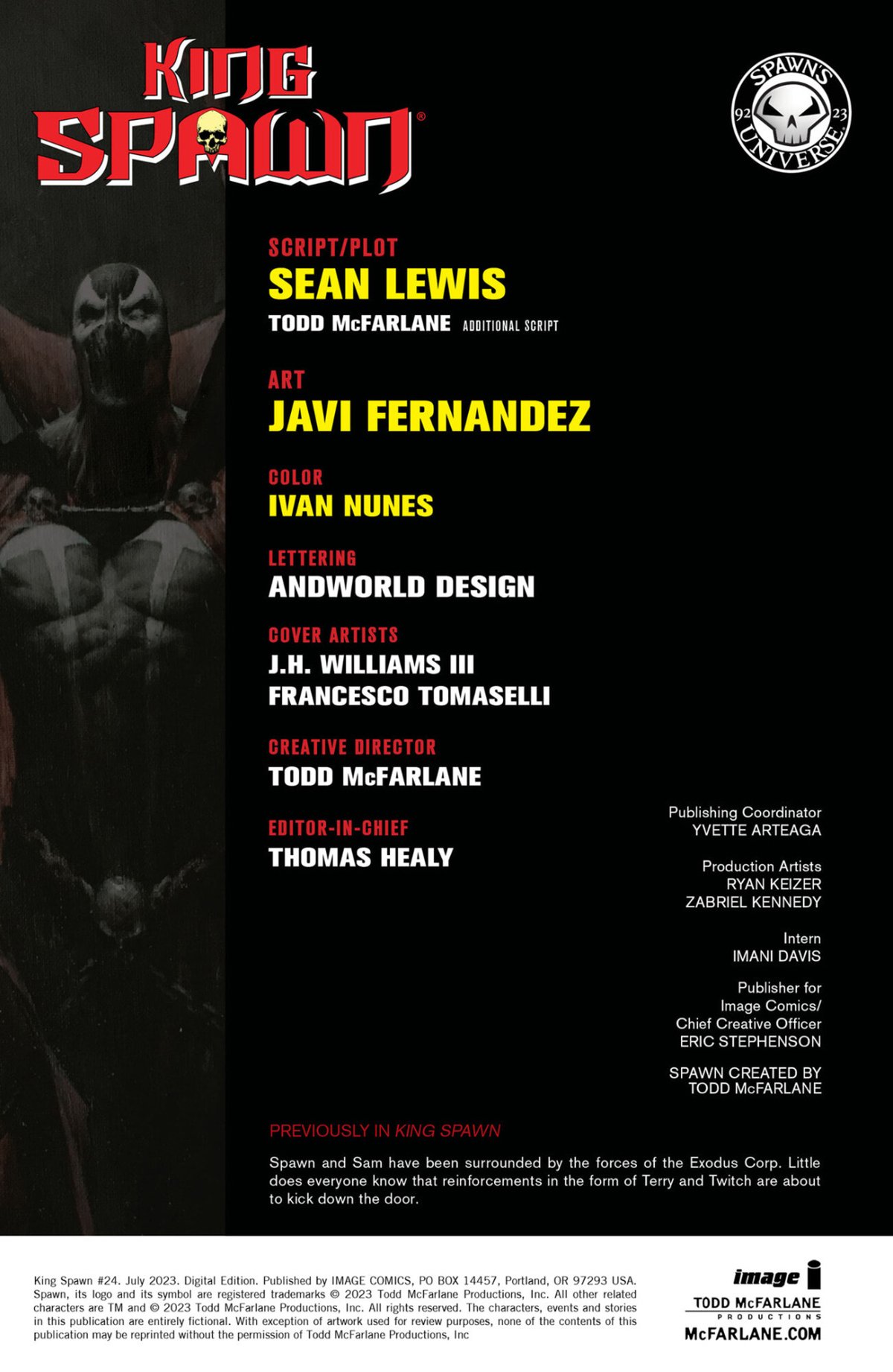 Read King Spawn 2021 EN Manga Online